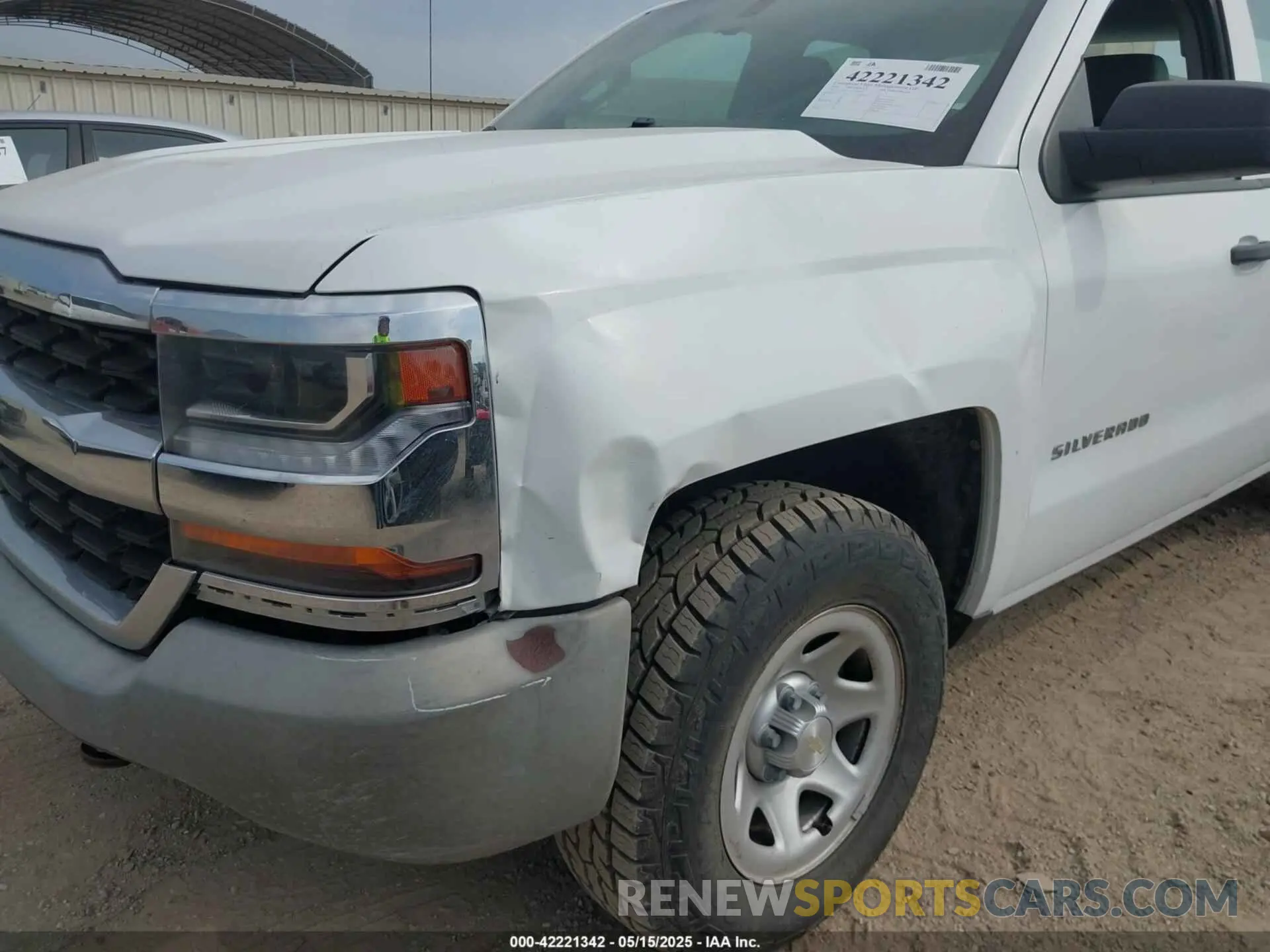 6 Photograph of a damaged car 2GCVKNEC9K1159512 CHEVROLET SILVERADO 1500 LD 2019
