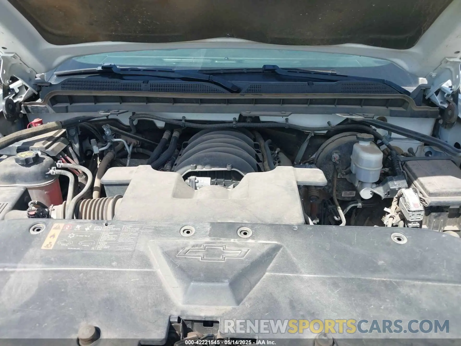 10 Photograph of a damaged car 2GCVKNECXK1164038 CHEVROLET SILVERADO 1500 LD 2019
