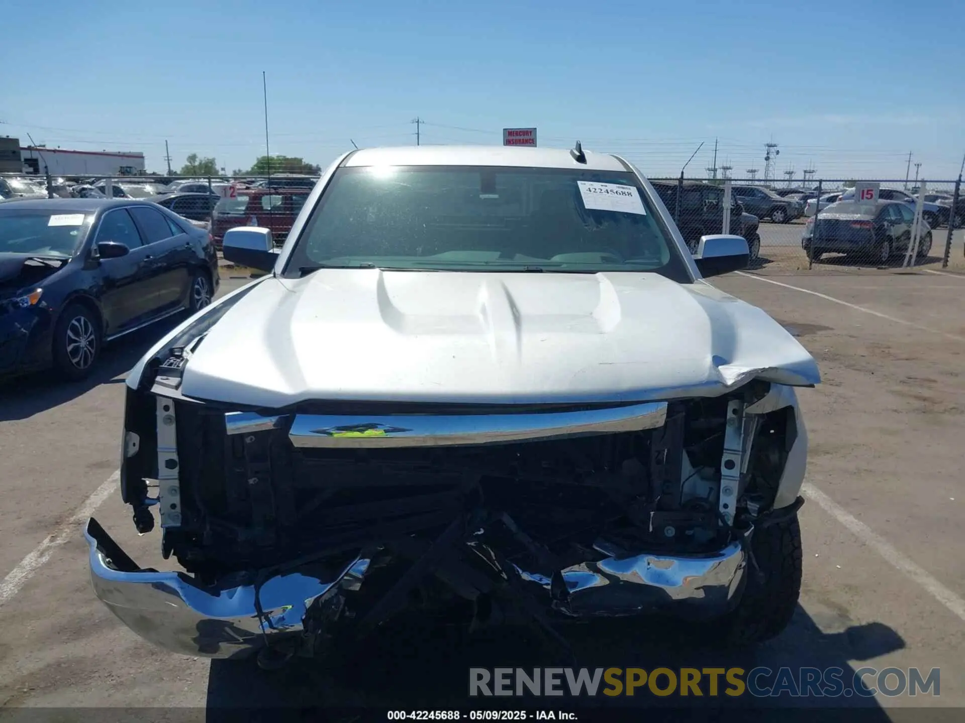 12 Photograph of a damaged car 2GCVKPEC1K1191401 CHEVROLET SILVERADO 1500 LD 2019