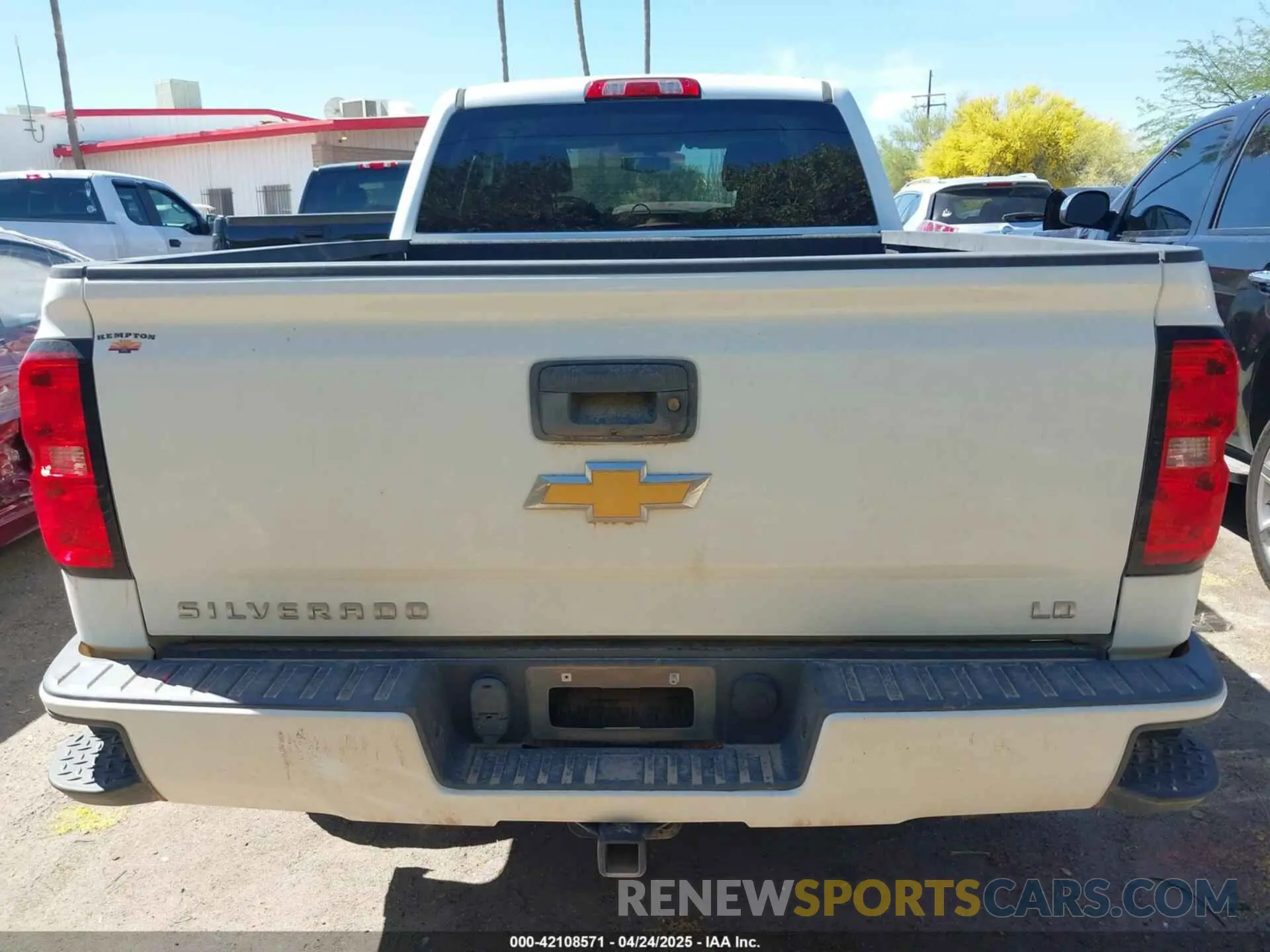 17 Photograph of a damaged car 2GCVKPEC2K1116156 CHEVROLET SILVERADO 1500 LD 2019