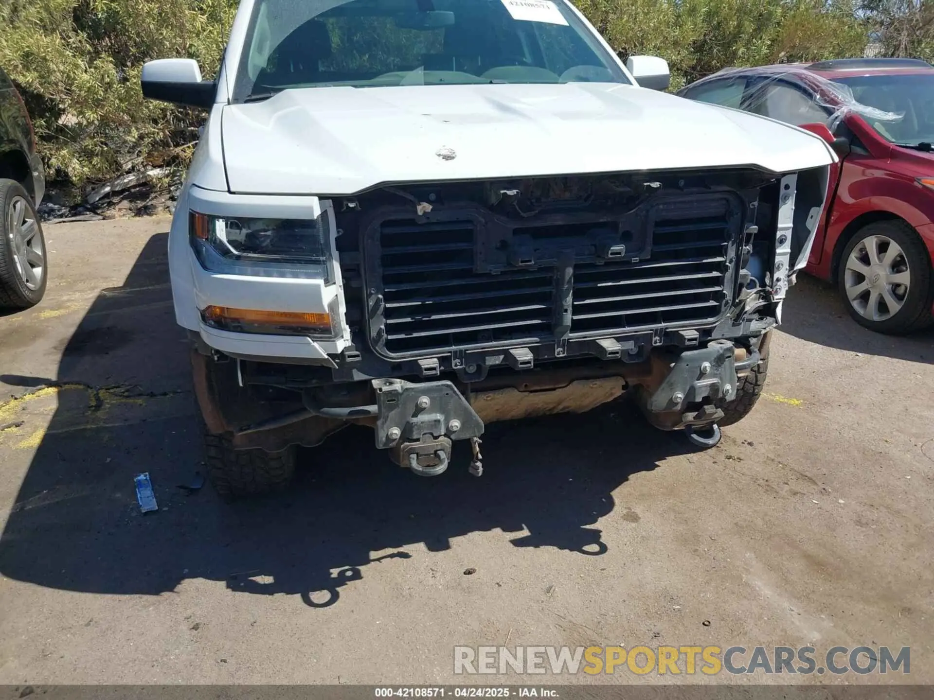 6 Photograph of a damaged car 2GCVKPEC2K1116156 CHEVROLET SILVERADO 1500 LD 2019