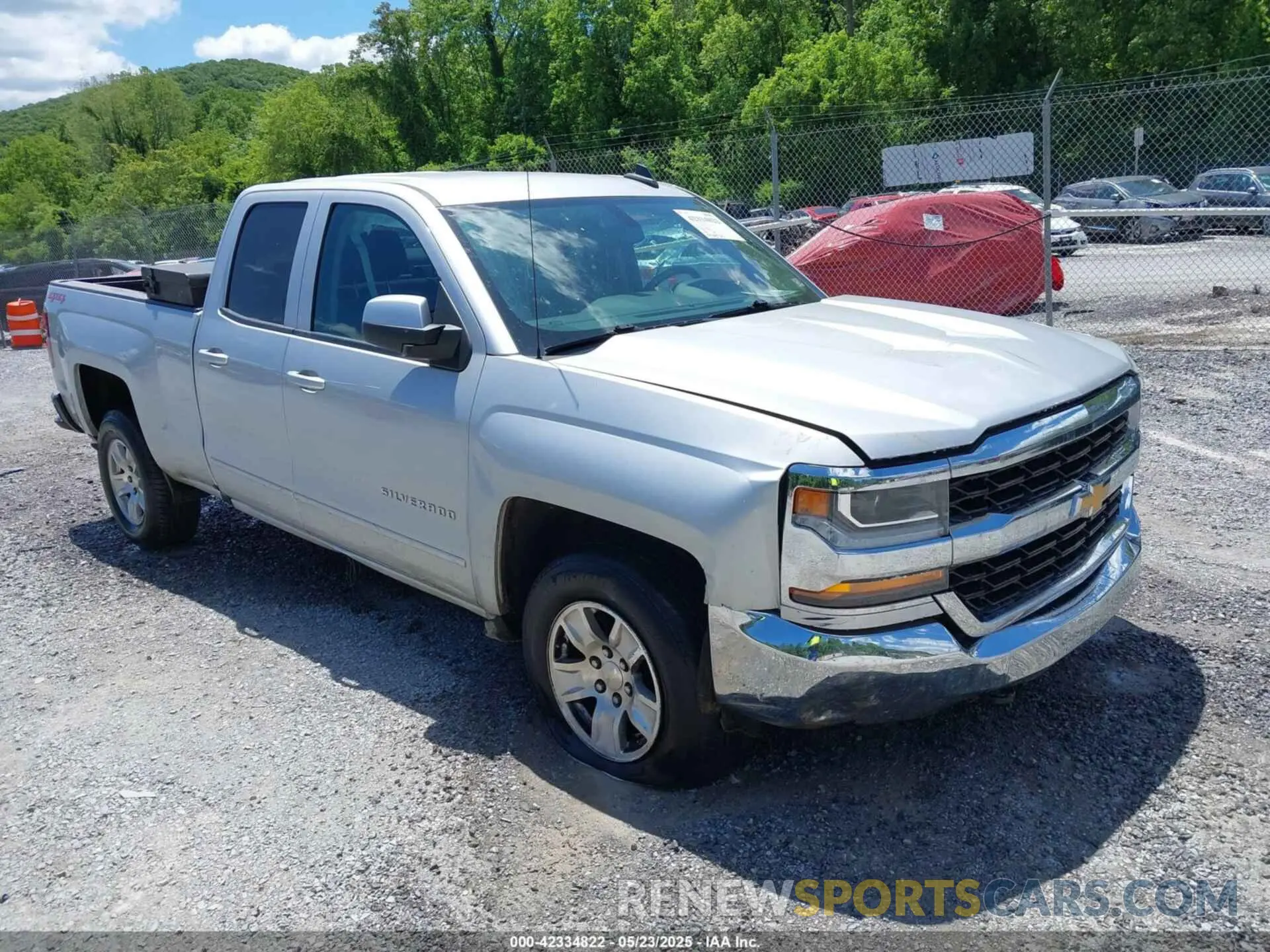 1 Photograph of a damaged car 2GCVKPEC2K1158309 CHEVROLET SILVERADO 1500 LD 2019