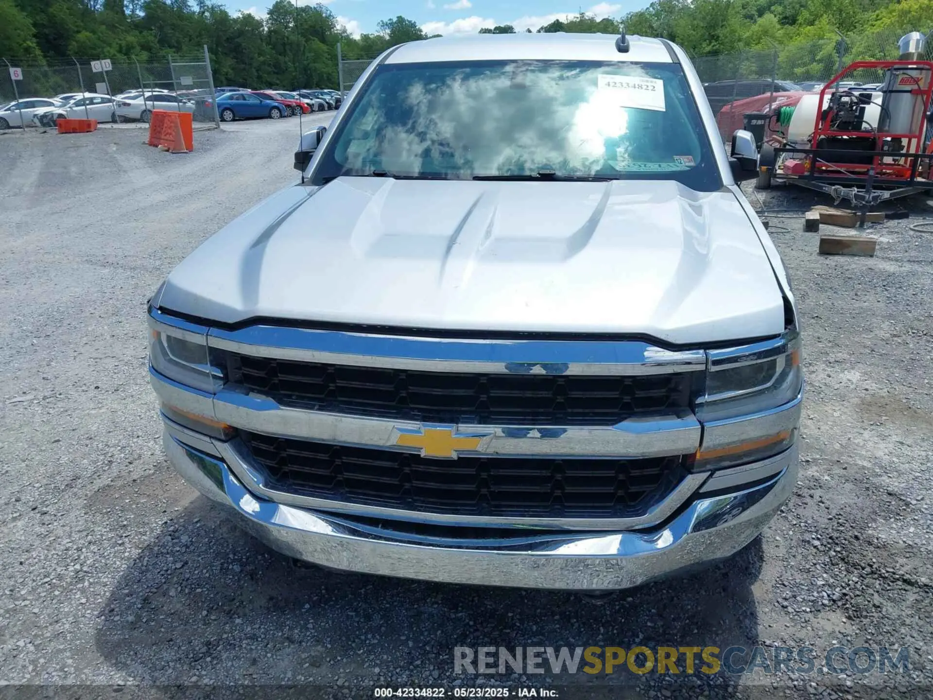 6 Photograph of a damaged car 2GCVKPEC2K1158309 CHEVROLET SILVERADO 1500 LD 2019