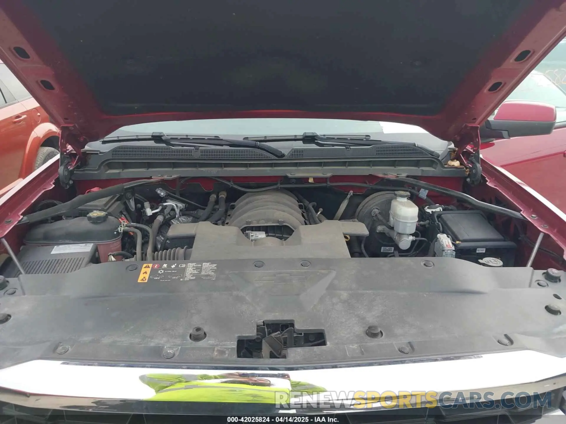 10 Photograph of a damaged car 2GCVKPEC2K1188832 CHEVROLET SILVERADO 1500 LD 2019