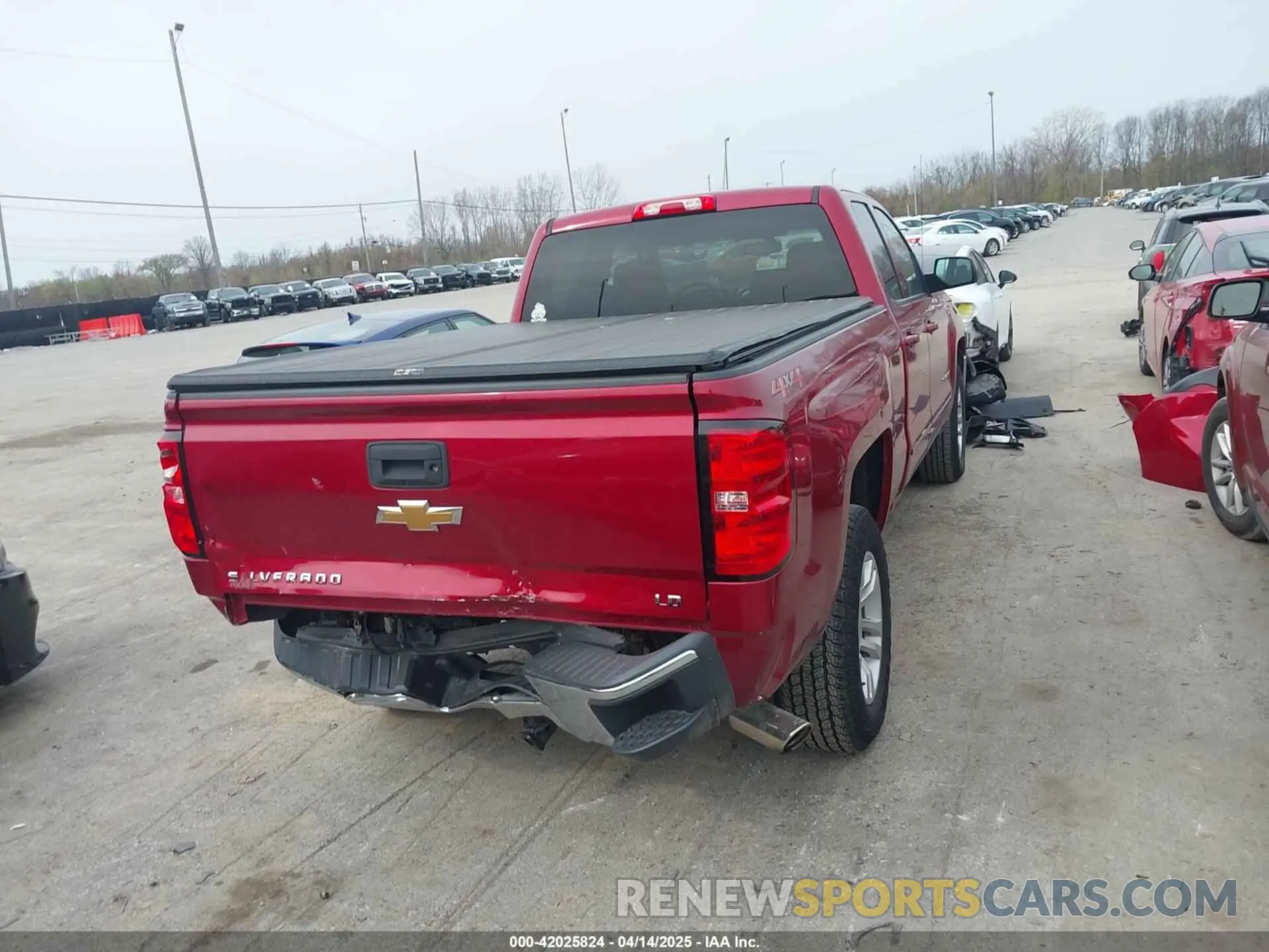 16 Photograph of a damaged car 2GCVKPEC2K1188832 CHEVROLET SILVERADO 1500 LD 2019