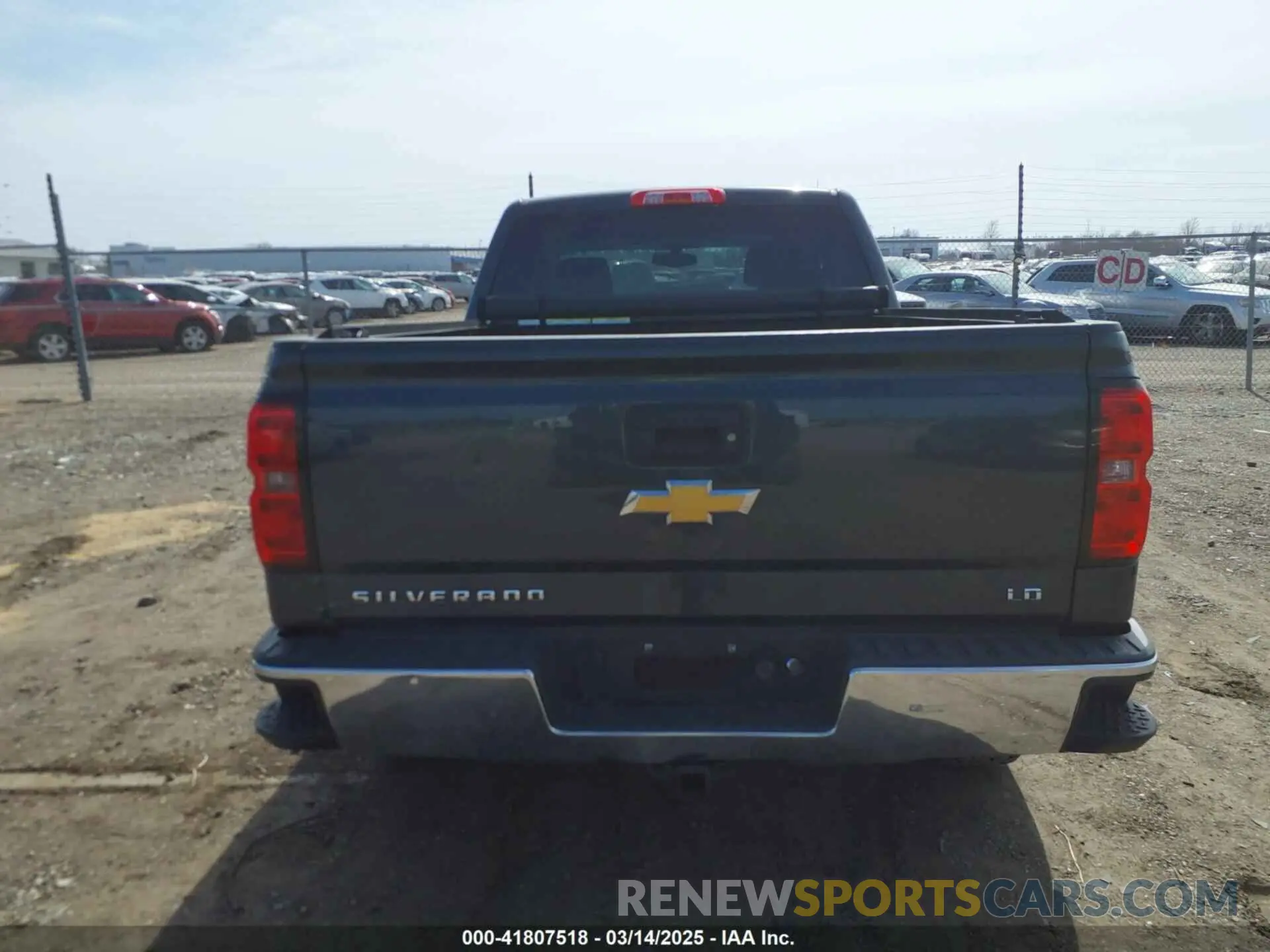 16 Photograph of a damaged car 2GCVKPEC4K1112416 CHEVROLET SILVERADO 1500 LD 2019