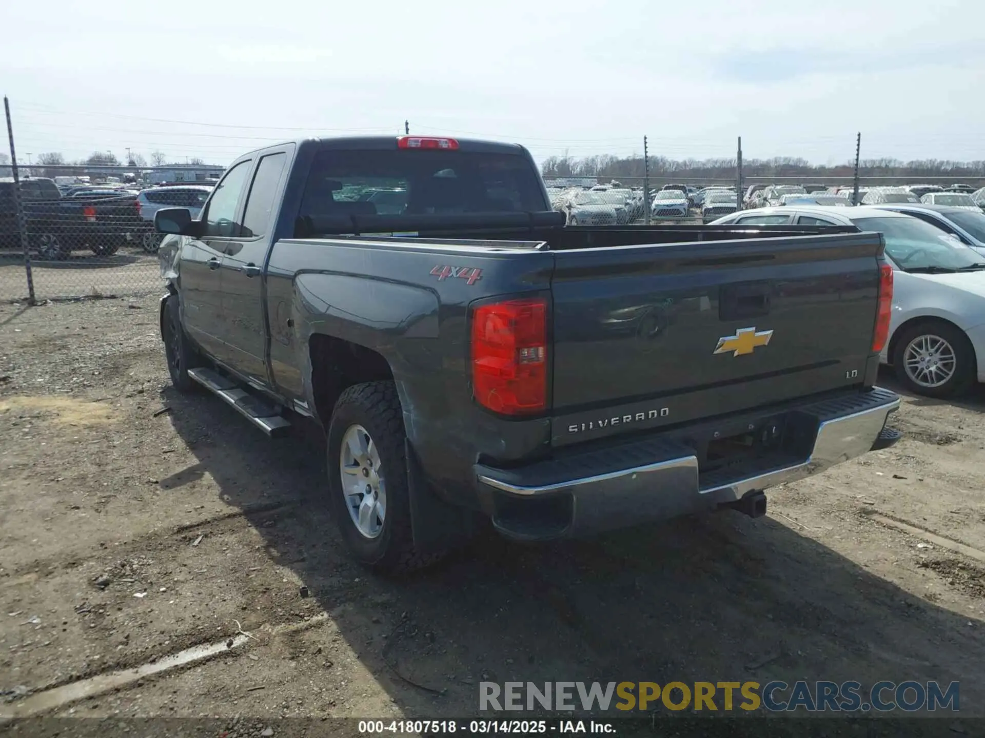 3 Photograph of a damaged car 2GCVKPEC4K1112416 CHEVROLET SILVERADO 1500 LD 2019