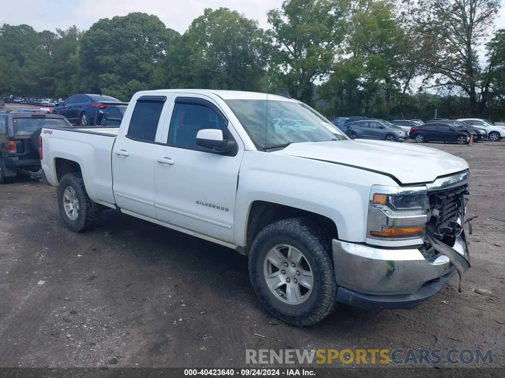 1 Photograph of a damaged car 2GCVKPEC9K1147291 CHEVROLET SILVERADO 1500 LD 2019