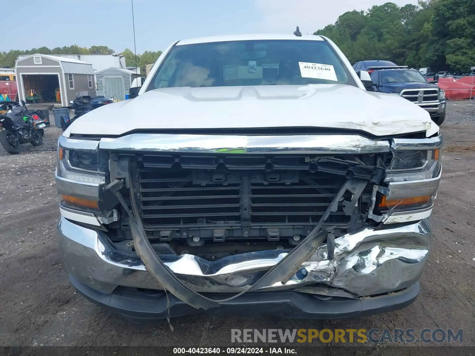 12 Photograph of a damaged car 2GCVKPEC9K1147291 CHEVROLET SILVERADO 1500 LD 2019