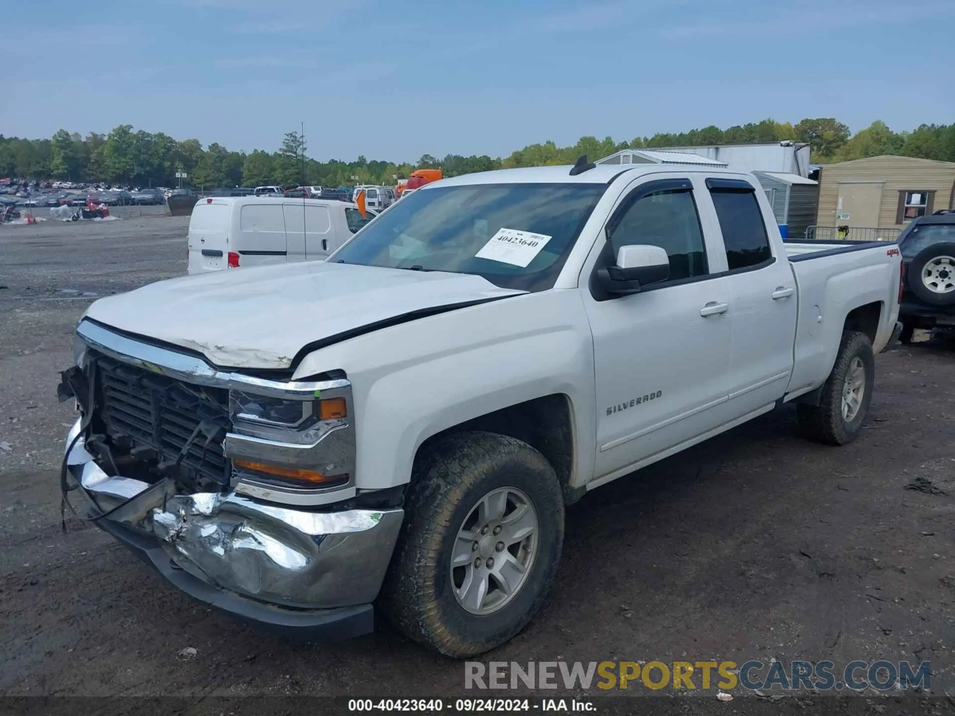 2 Photograph of a damaged car 2GCVKPEC9K1147291 CHEVROLET SILVERADO 1500 LD 2019