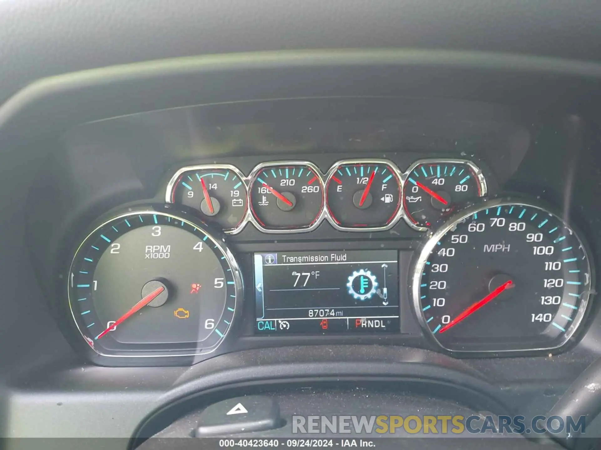 7 Photograph of a damaged car 2GCVKPEC9K1147291 CHEVROLET SILVERADO 1500 LD 2019
