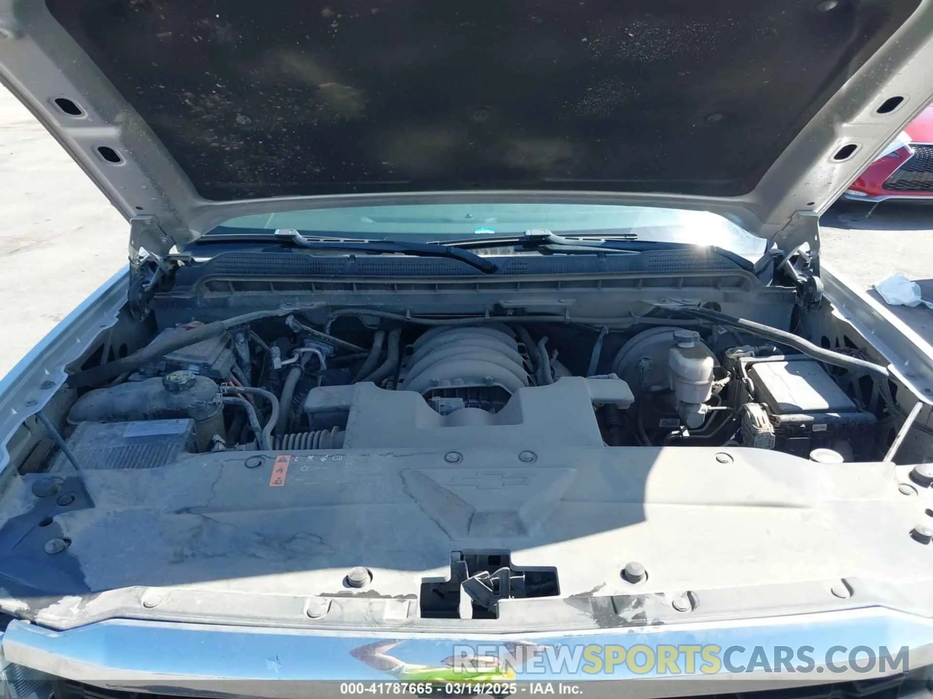 10 Photograph of a damaged car 2GCVKPECXK1143718 CHEVROLET SILVERADO 1500 LD 2019