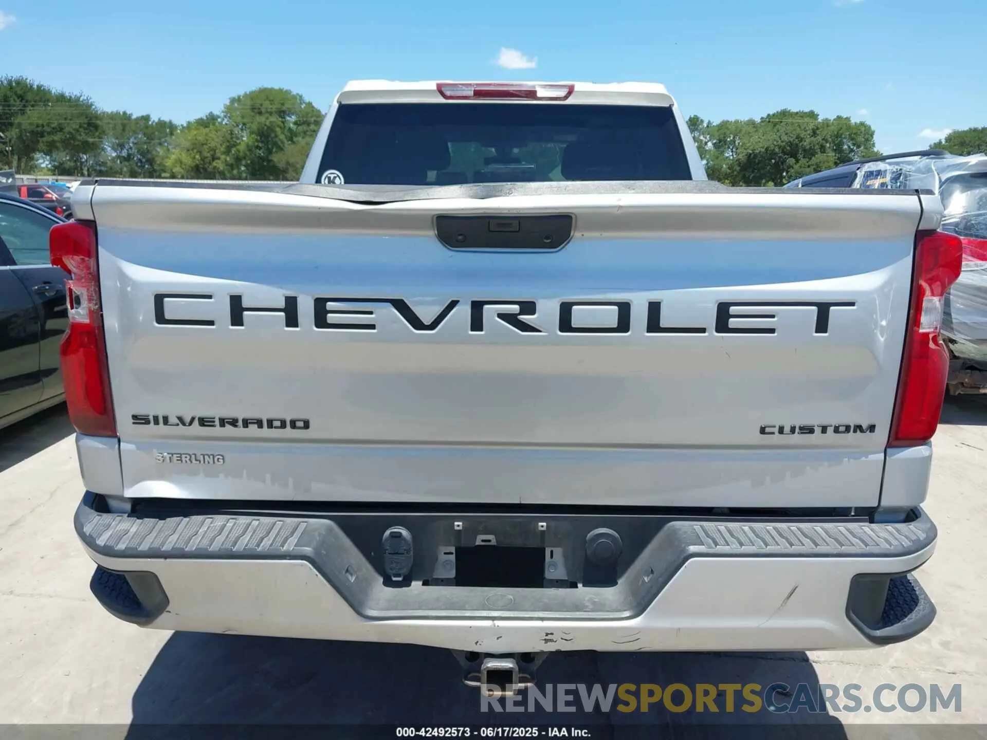 15 Photograph of a damaged car 1GCPWBEK0NZ221605 CHEVROLET SILVERADO 1500 LTD 2022
