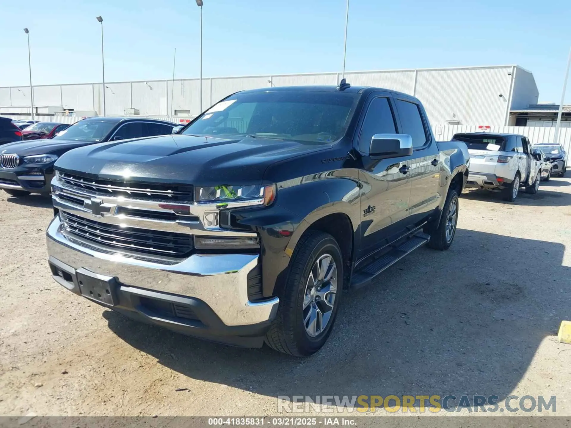 2 Фотография поврежденного автомобиля 1GCPWCED2NZ133159 CHEVROLET SILVERADO 1500 LTD 2022