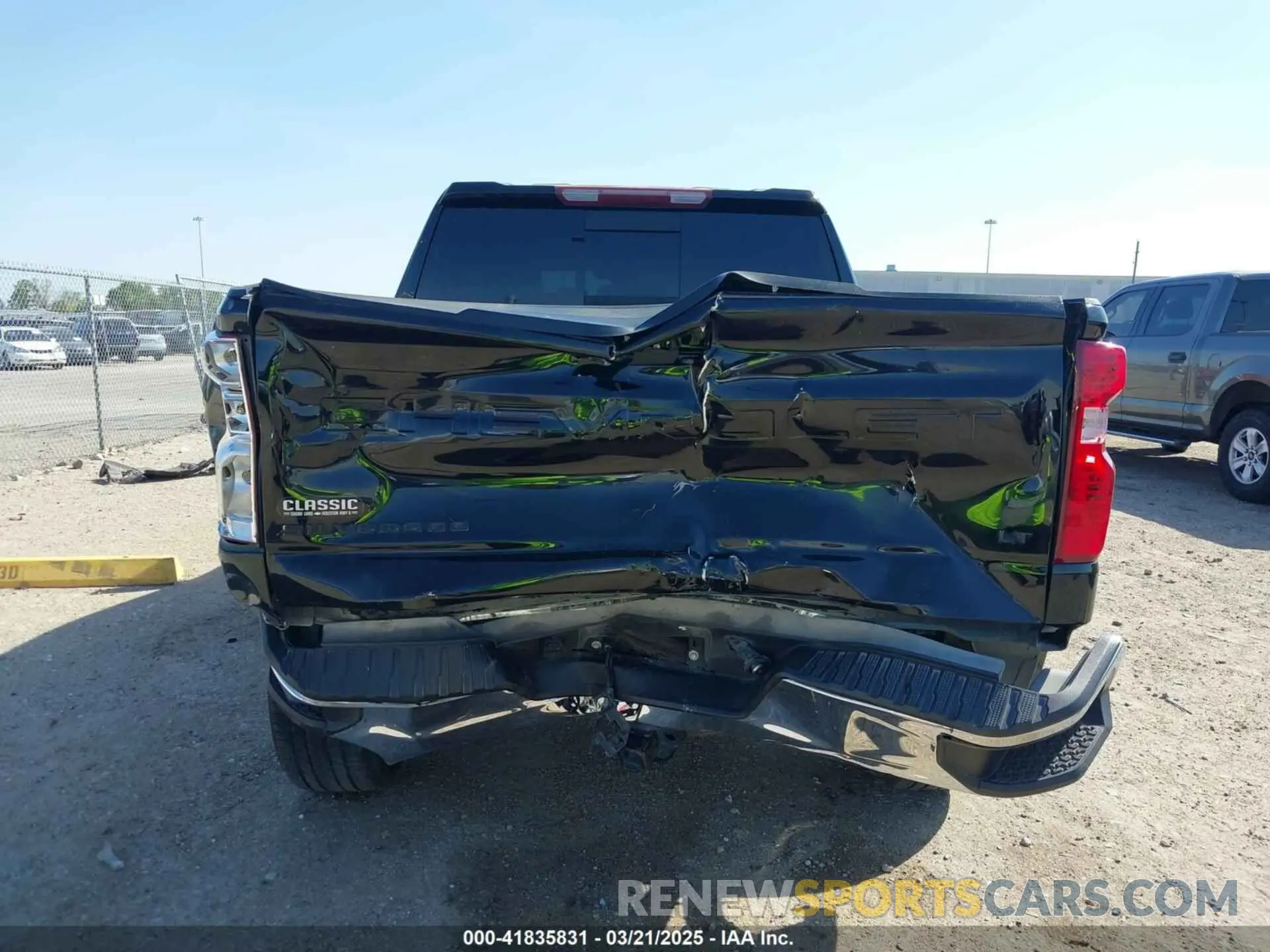 6 Фотография поврежденного автомобиля 1GCPWCED2NZ133159 CHEVROLET SILVERADO 1500 LTD 2022