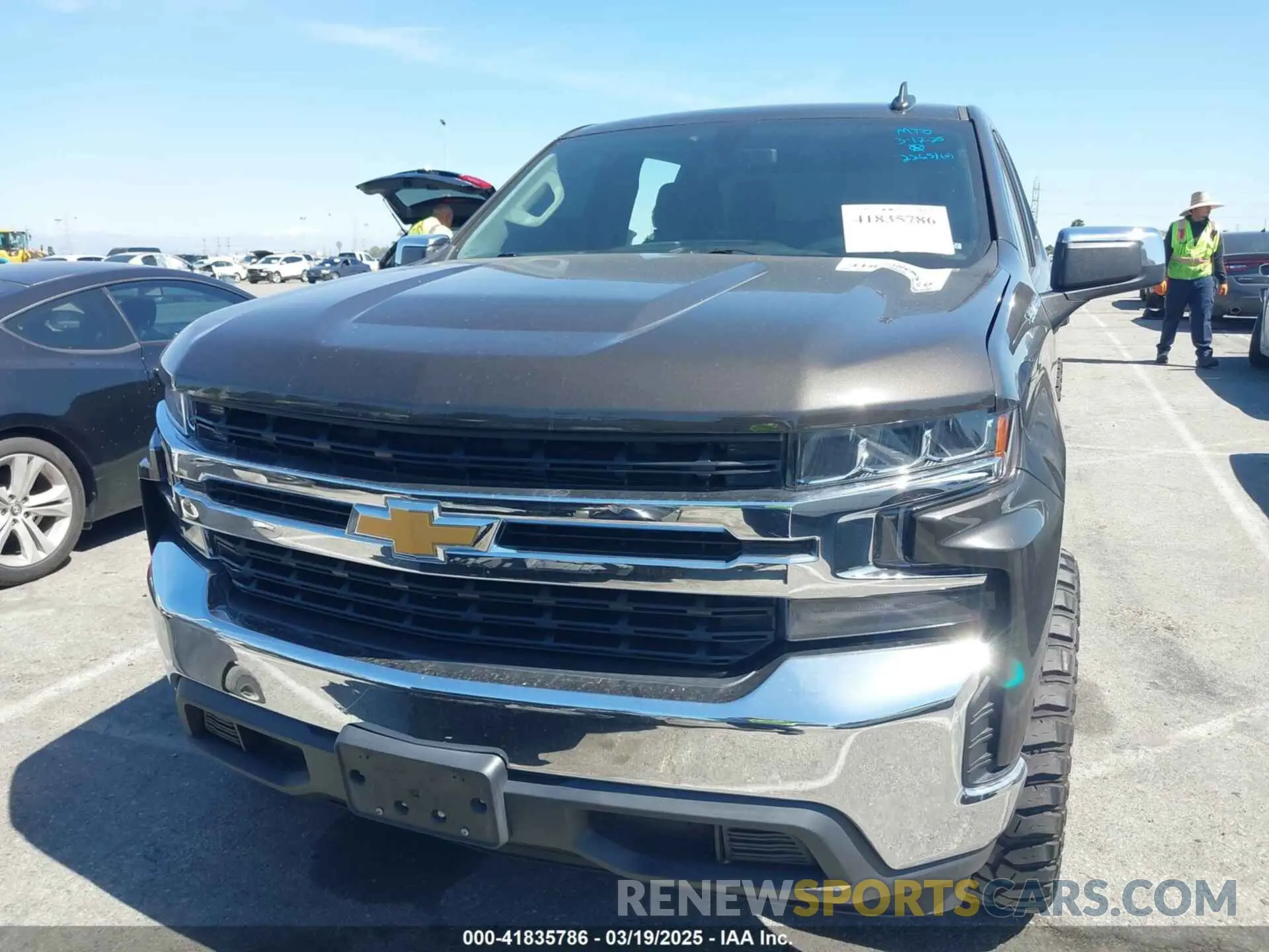 11 Photograph of a damaged car 1GCPWCED6NZ133780 CHEVROLET SILVERADO 1500 LTD 2022