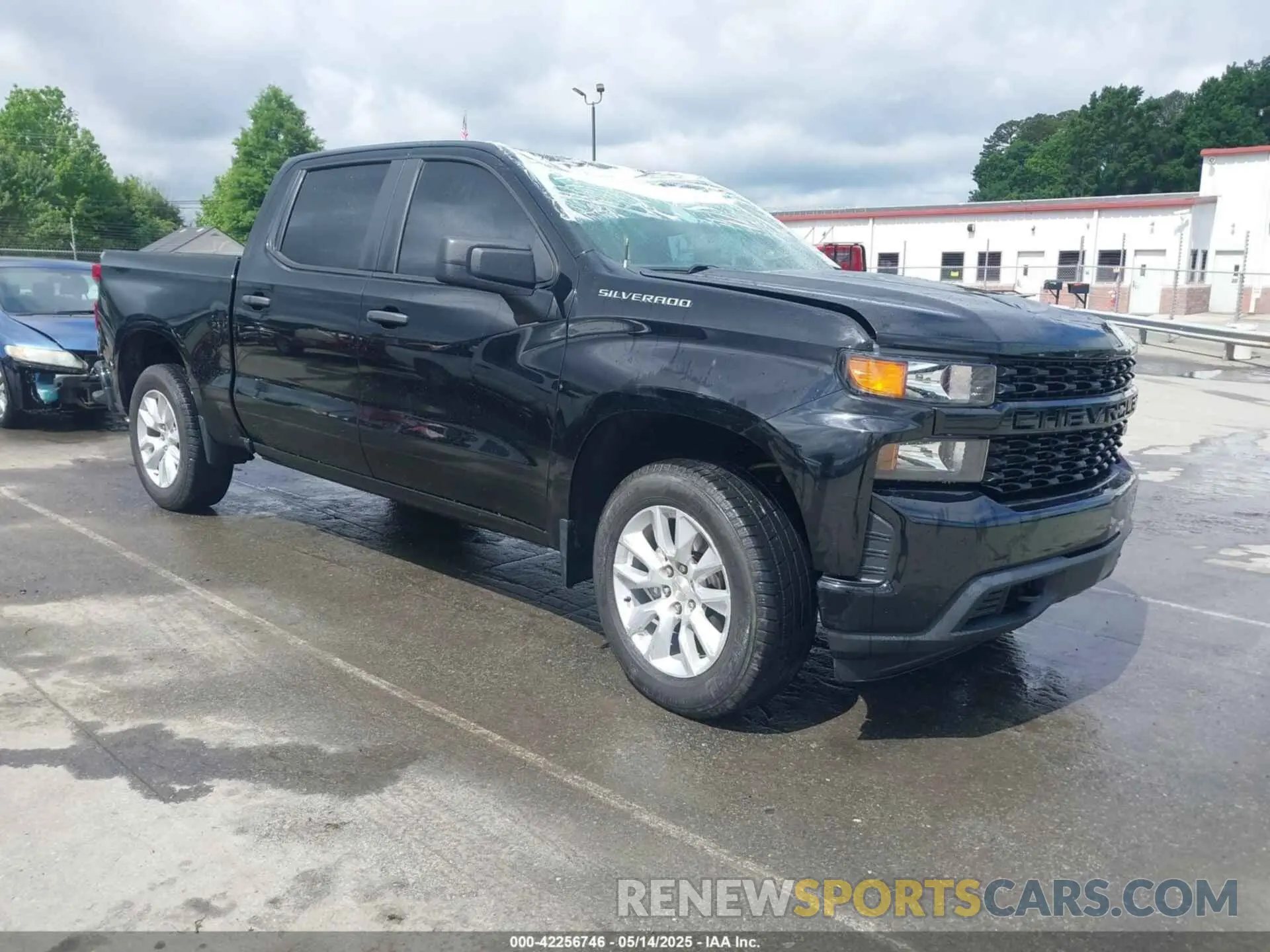 1 Photograph of a damaged car 1GCPYBEK8NZ135310 CHEVROLET SILVERADO 1500 LTD 2022