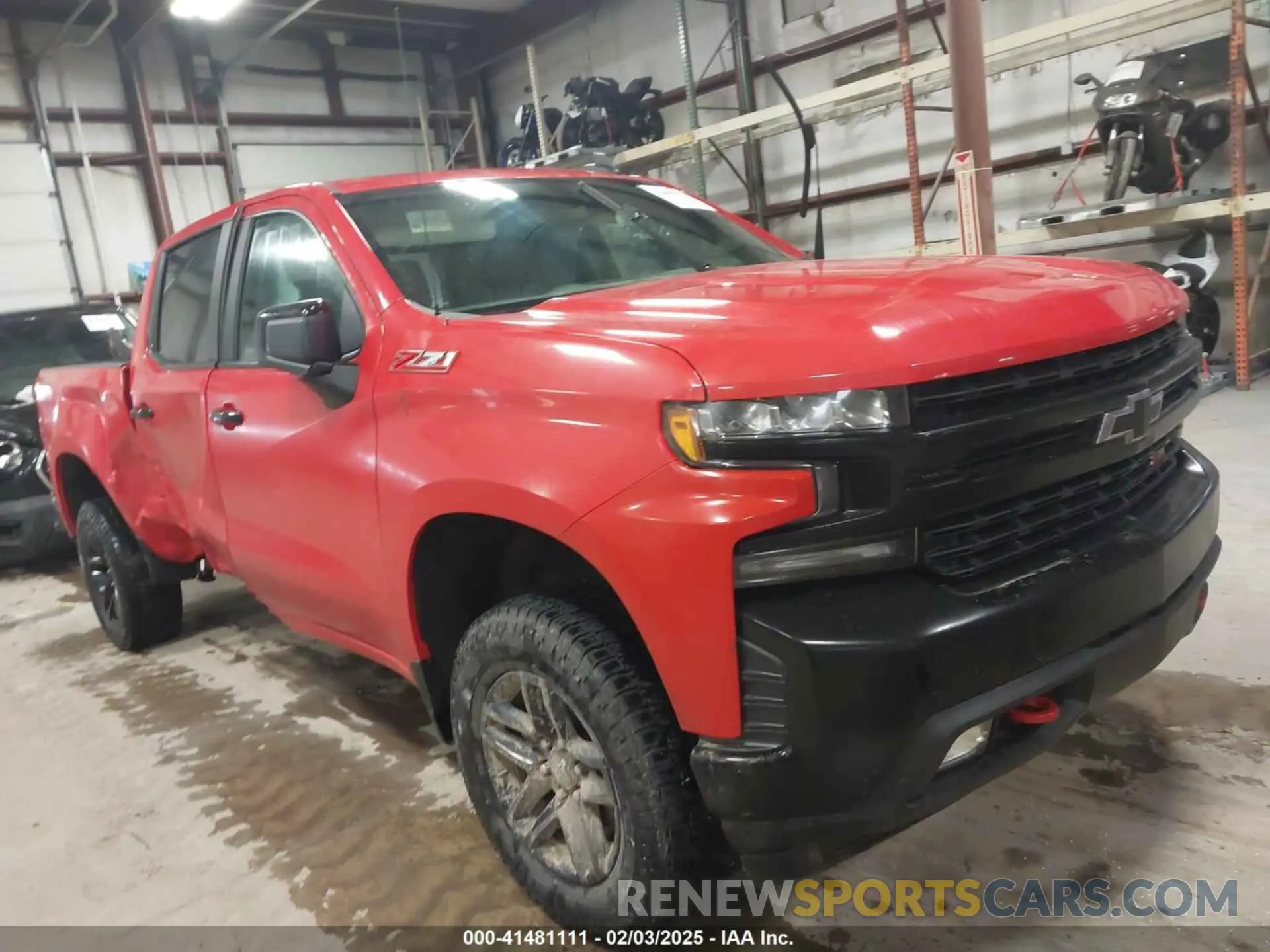 1 Photograph of a damaged car 1GCPYFED1NZ170344 CHEVROLET SILVERADO 1500 LTD 2022
