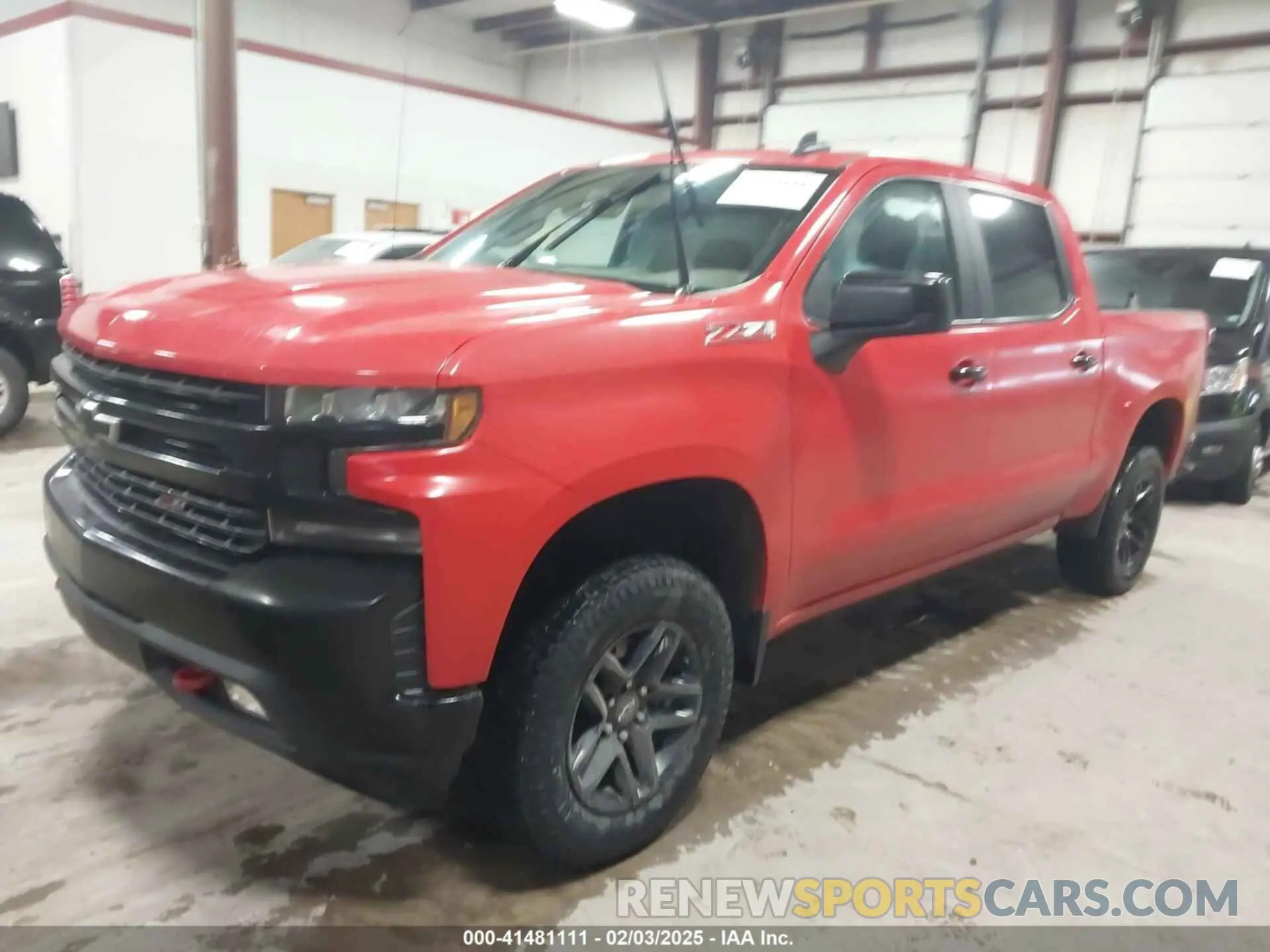 2 Photograph of a damaged car 1GCPYFED1NZ170344 CHEVROLET SILVERADO 1500 LTD 2022