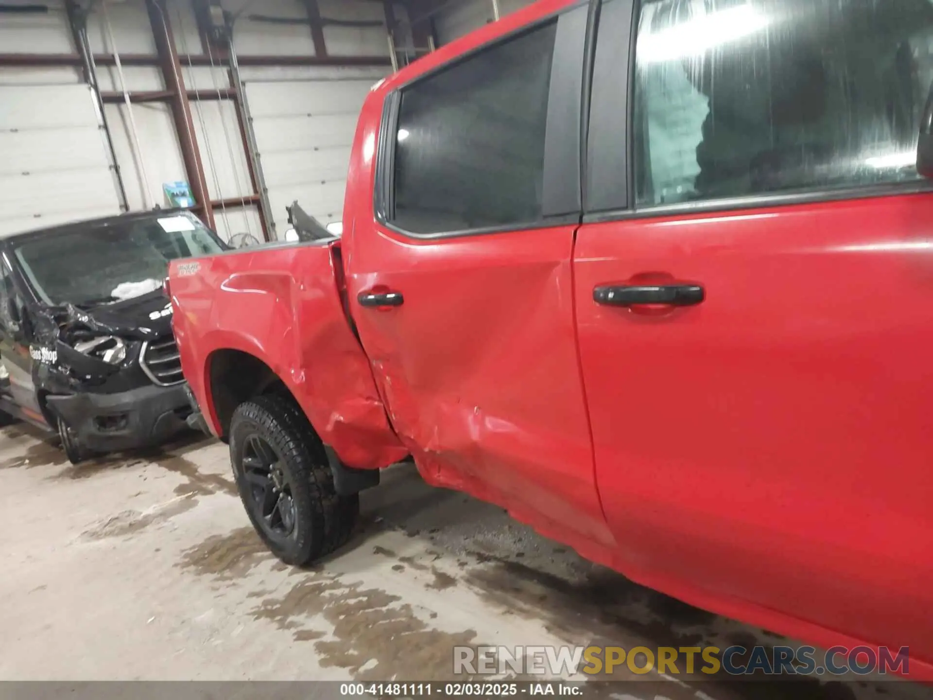 6 Photograph of a damaged car 1GCPYFED1NZ170344 CHEVROLET SILVERADO 1500 LTD 2022