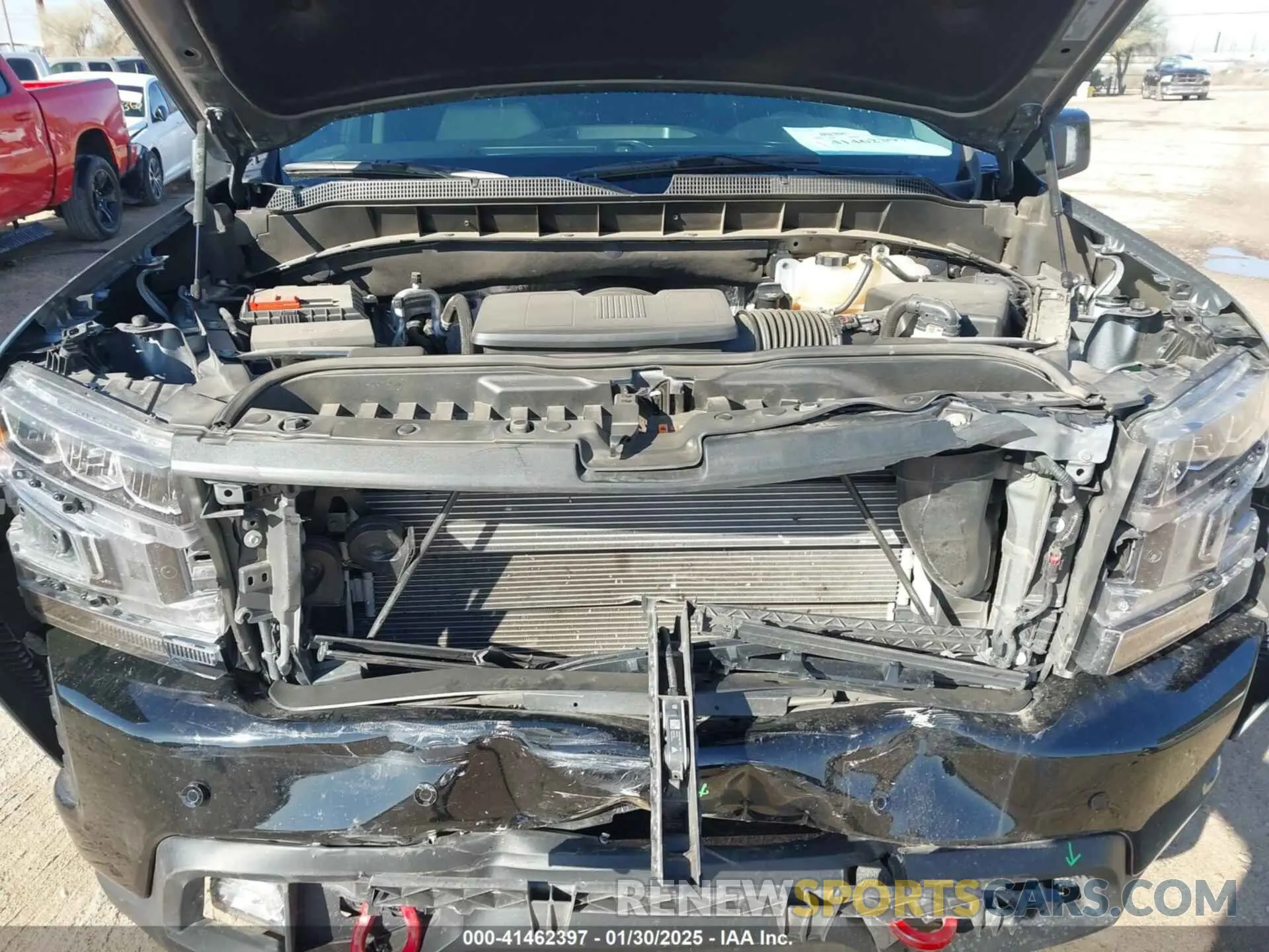 10 Photograph of a damaged car 1GCPYFED3NZ107830 CHEVROLET SILVERADO 1500 LTD 2022