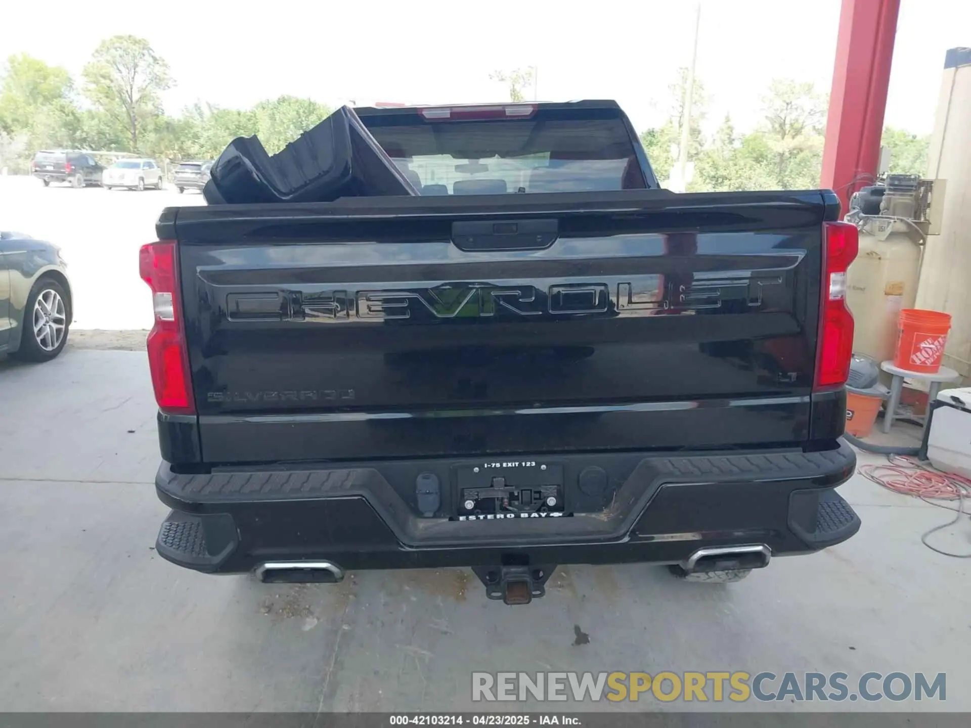 16 Фотография поврежденного автомобиля 1GCPYFED3NZ234464 CHEVROLET SILVERADO 1500 LTD 2022