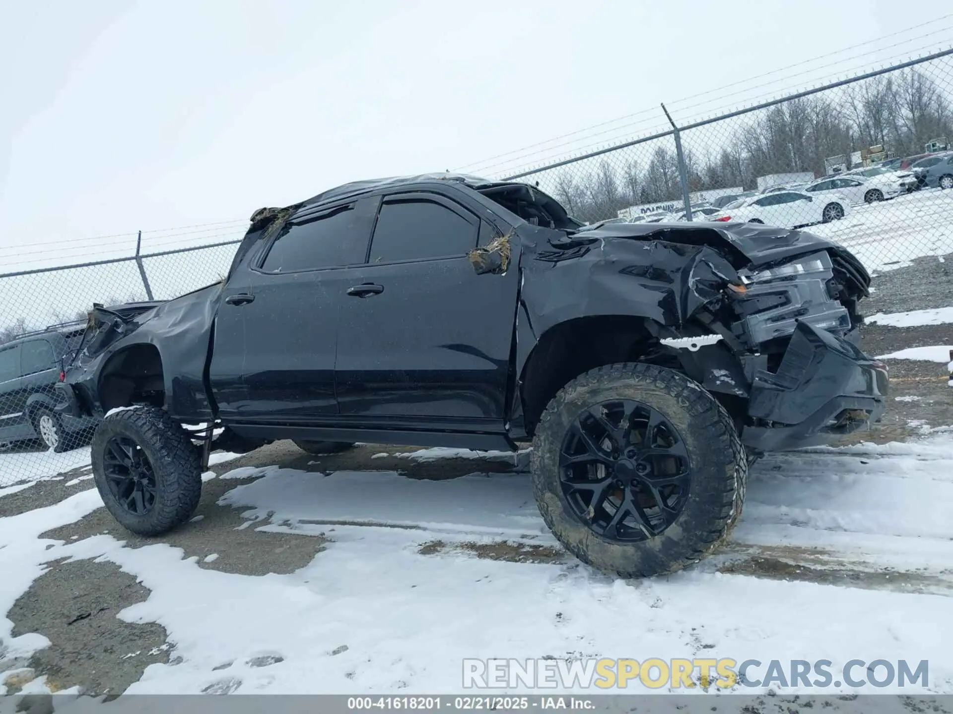 13 Photograph of a damaged car 1GCPYFEDXNZ233067 CHEVROLET SILVERADO 1500 LTD 2022