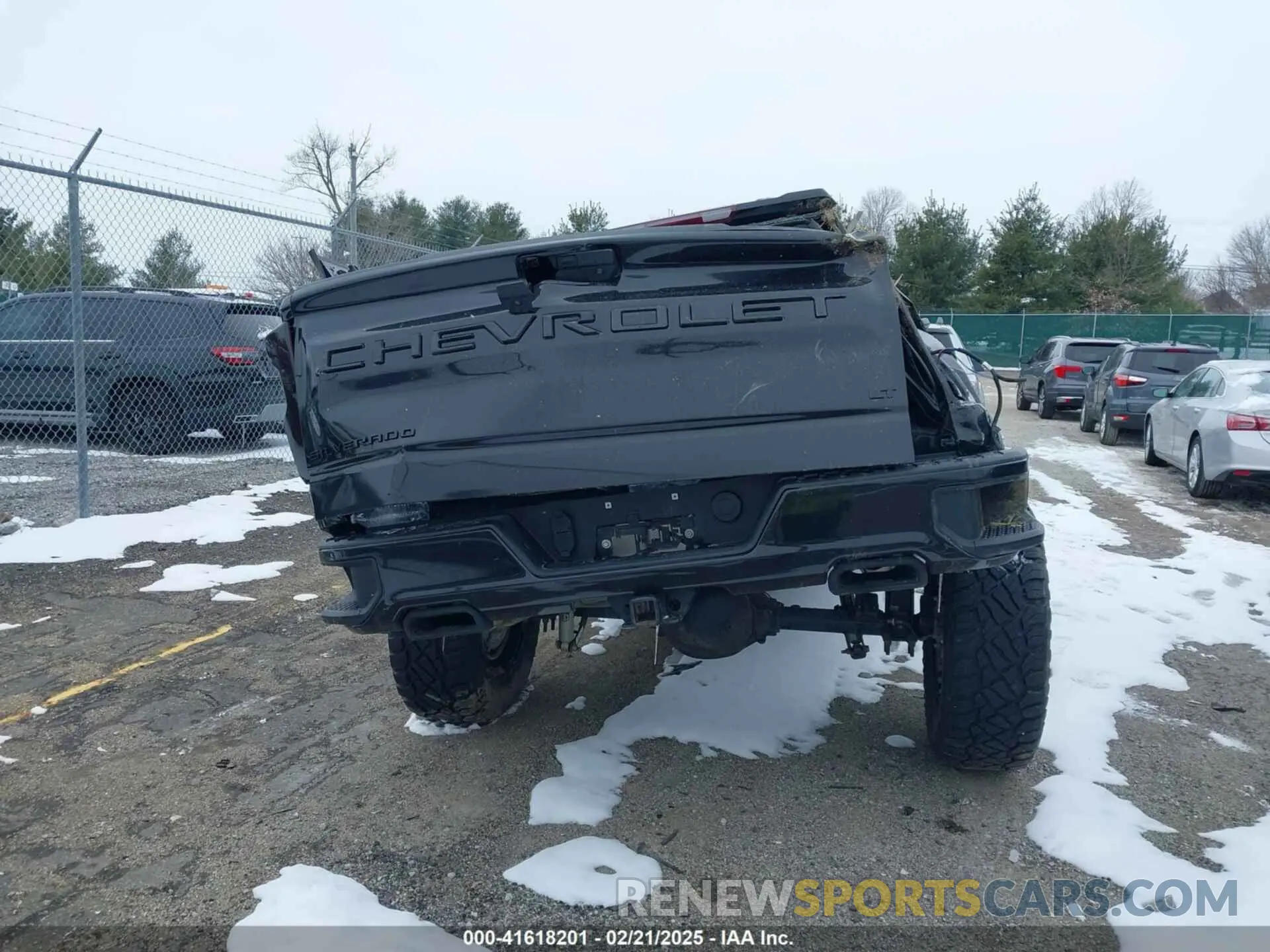 16 Photograph of a damaged car 1GCPYFEDXNZ233067 CHEVROLET SILVERADO 1500 LTD 2022