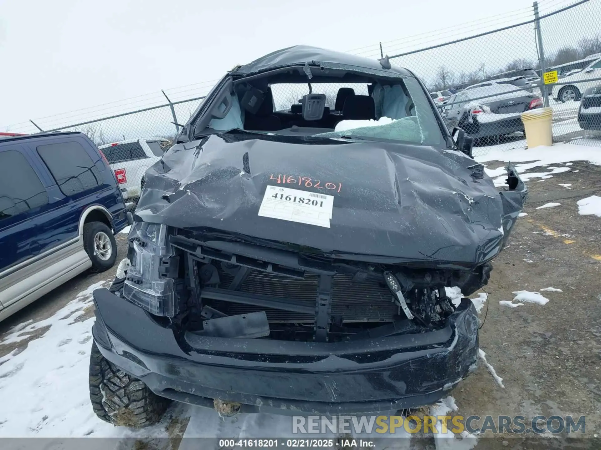 21 Photograph of a damaged car 1GCPYFEDXNZ233067 CHEVROLET SILVERADO 1500 LTD 2022