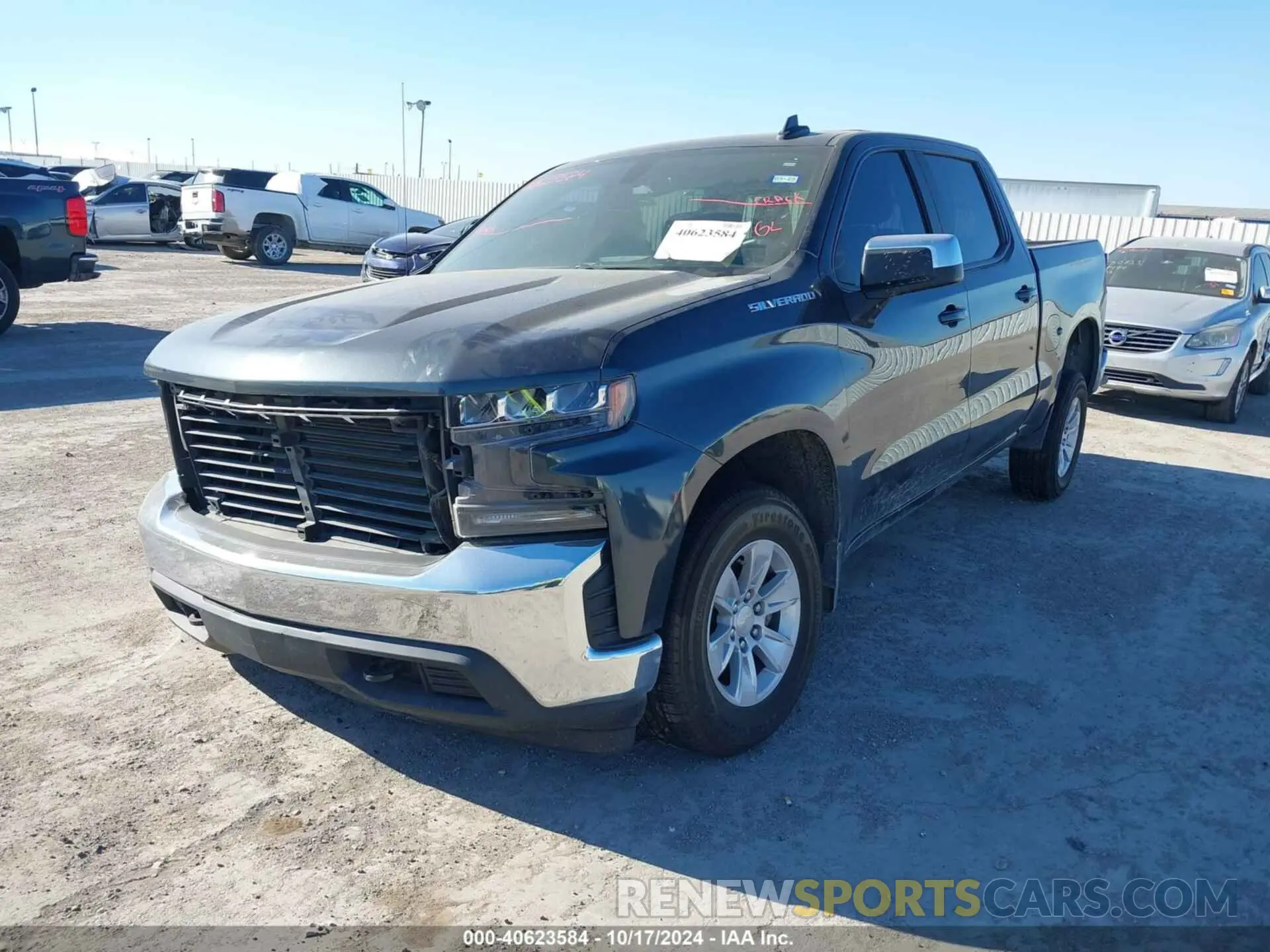 2 Photograph of a damaged car 1GCUYDED0NZ124561 CHEVROLET SILVERADO 1500 LTD 2022