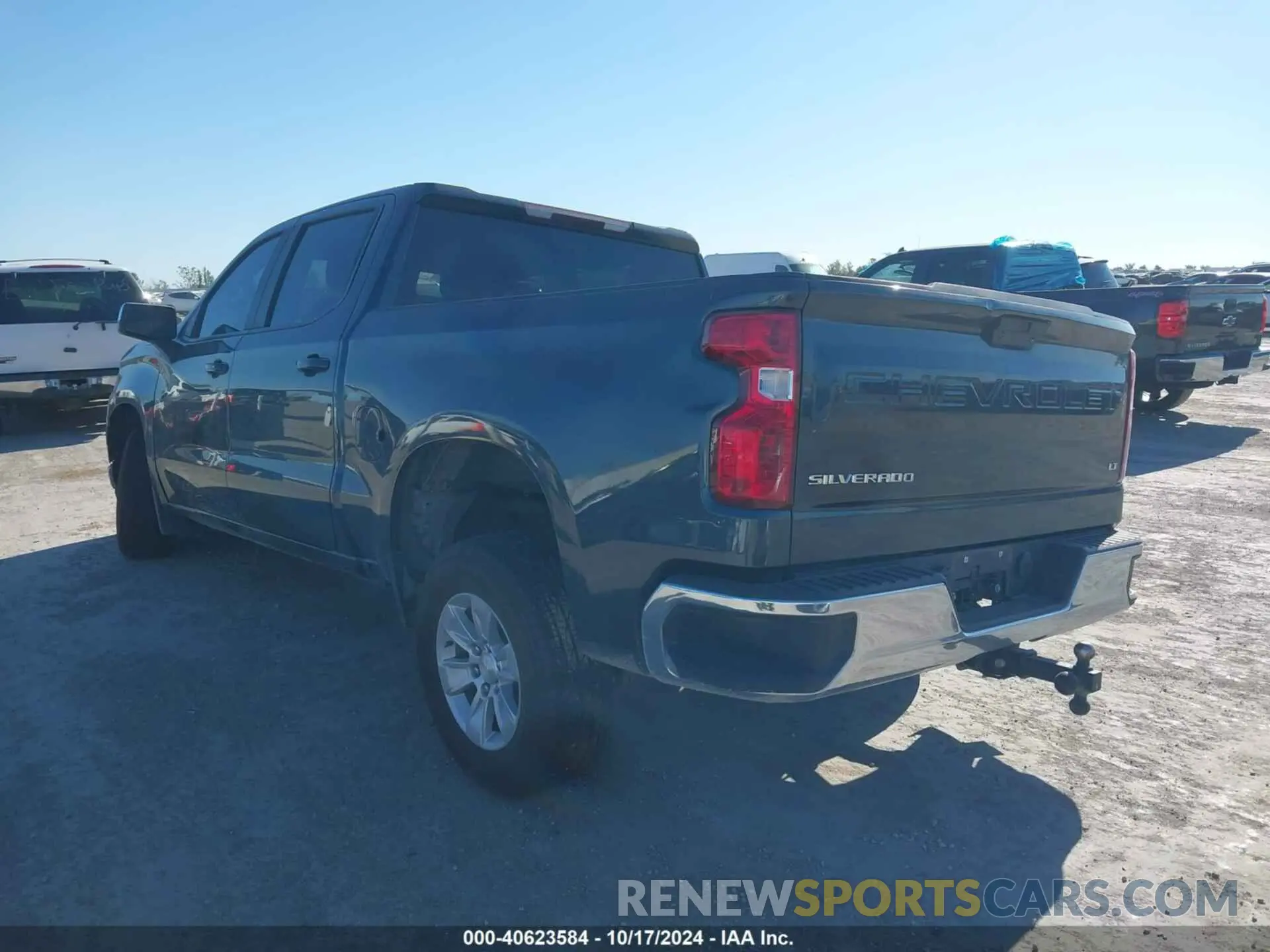 3 Photograph of a damaged car 1GCUYDED0NZ124561 CHEVROLET SILVERADO 1500 LTD 2022