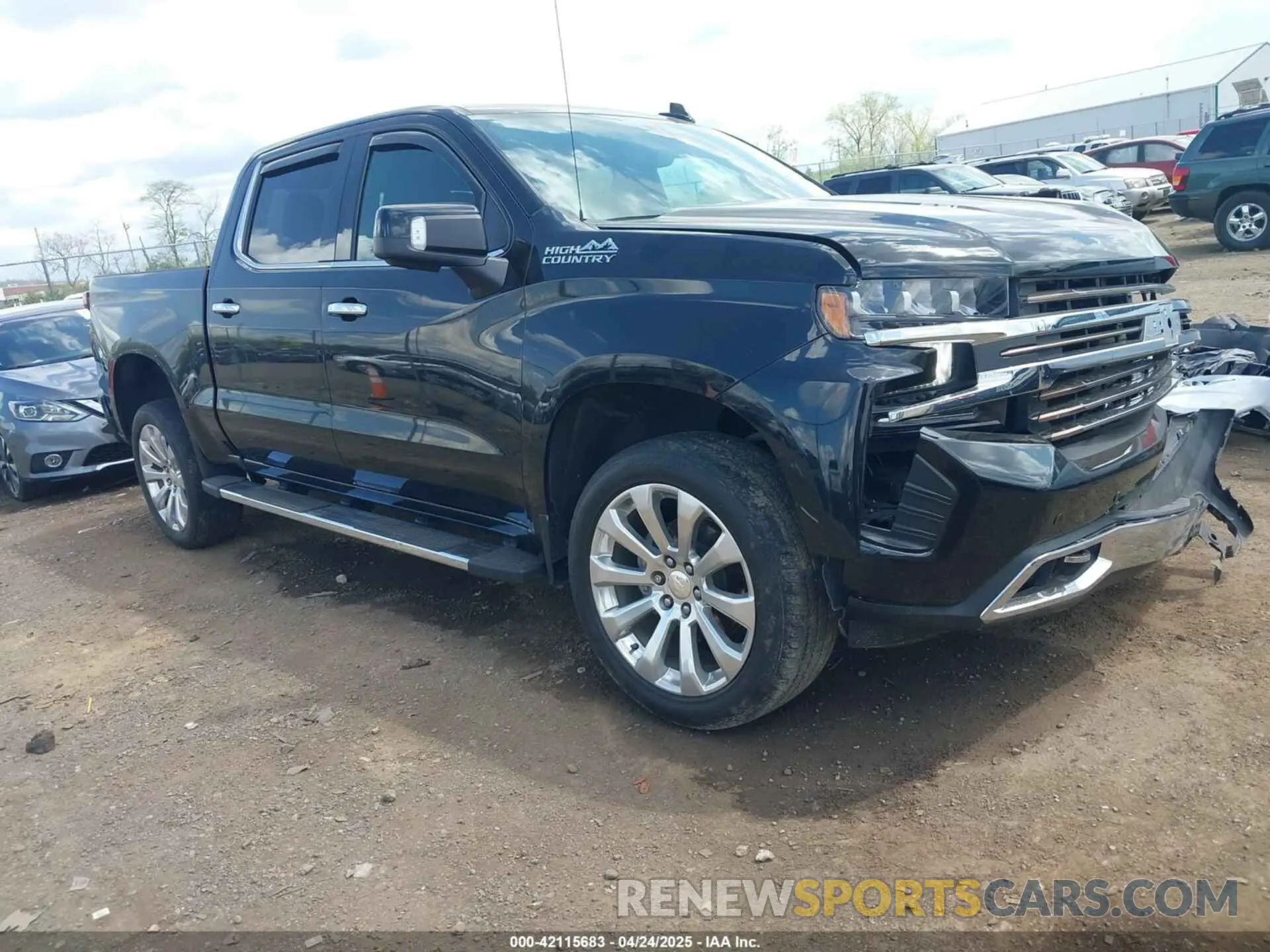 1 Фотография поврежденного автомобиля 1GCUYHEL9NZ126565 CHEVROLET SILVERADO 1500 LTD 2022