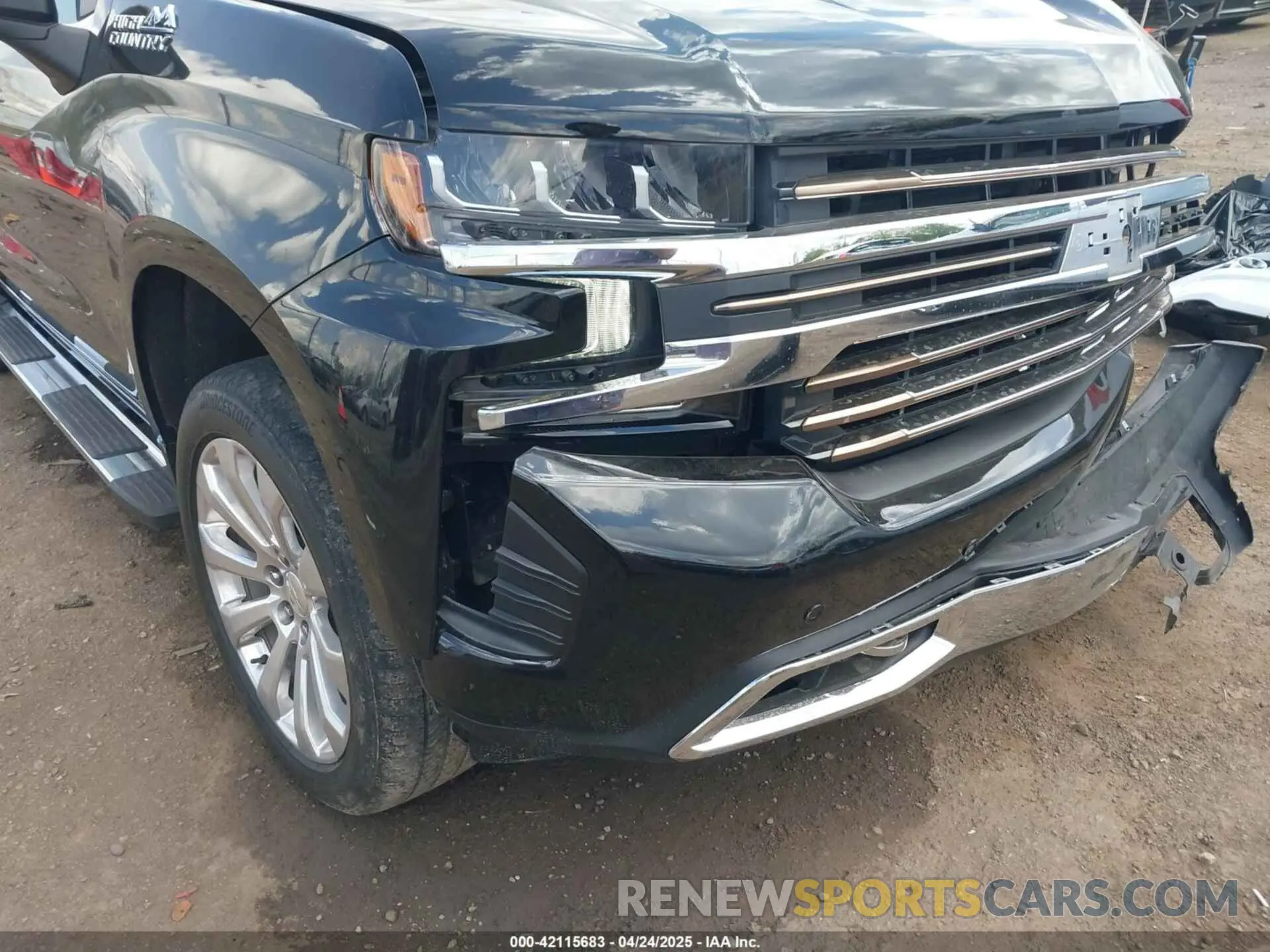 20 Фотография поврежденного автомобиля 1GCUYHEL9NZ126565 CHEVROLET SILVERADO 1500 LTD 2022