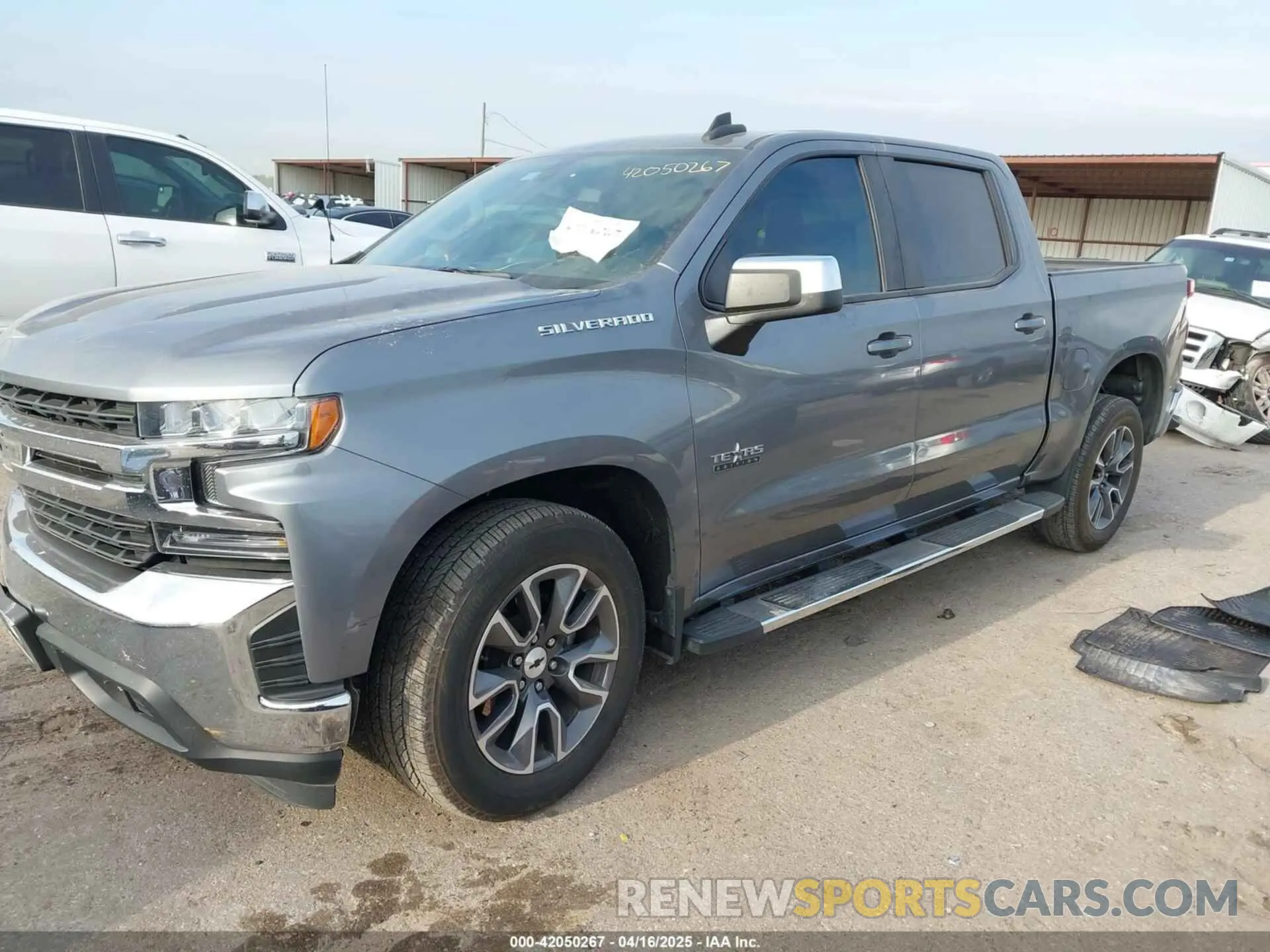 2 Photograph of a damaged car 3GCPWCED4NG132191 CHEVROLET SILVERADO 1500 LTD 2022