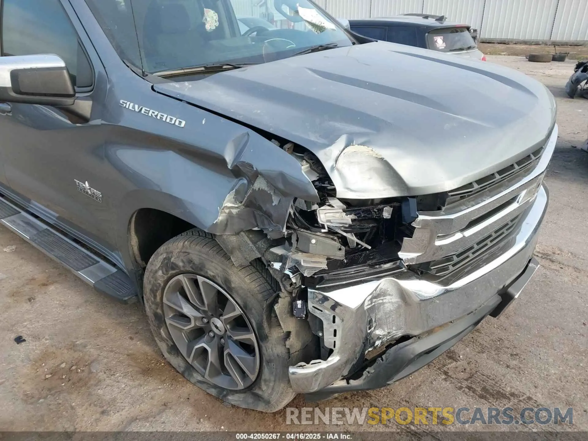6 Photograph of a damaged car 3GCPWCED4NG132191 CHEVROLET SILVERADO 1500 LTD 2022