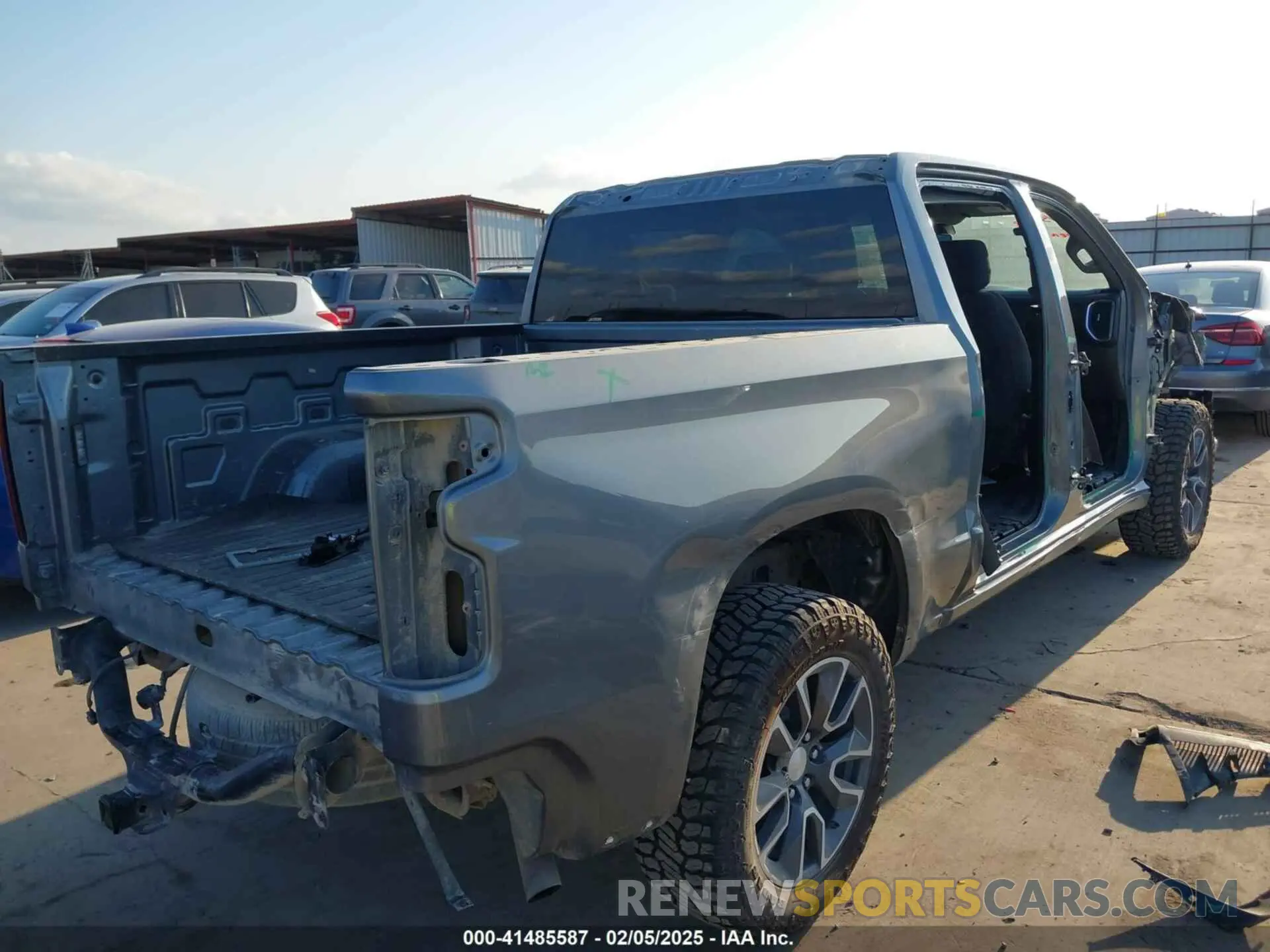 18 Photograph of a damaged car 3GCPWCED5NG138842 CHEVROLET SILVERADO 1500 LTD 2022