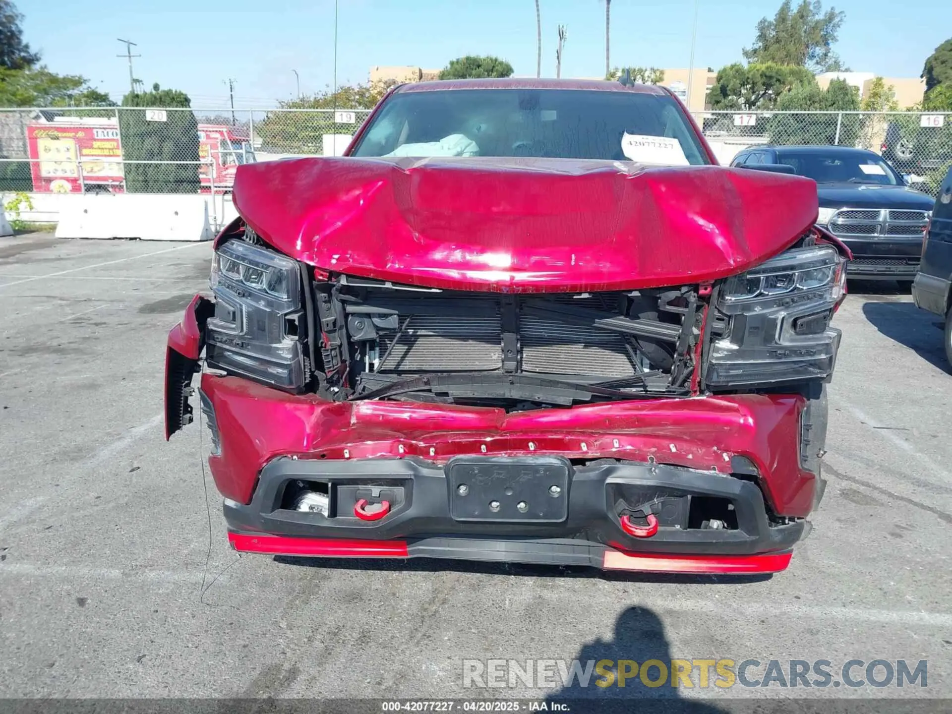 13 Фотография поврежденного автомобиля 3GCPWDED8NG179617 CHEVROLET SILVERADO 1500 LTD 2022