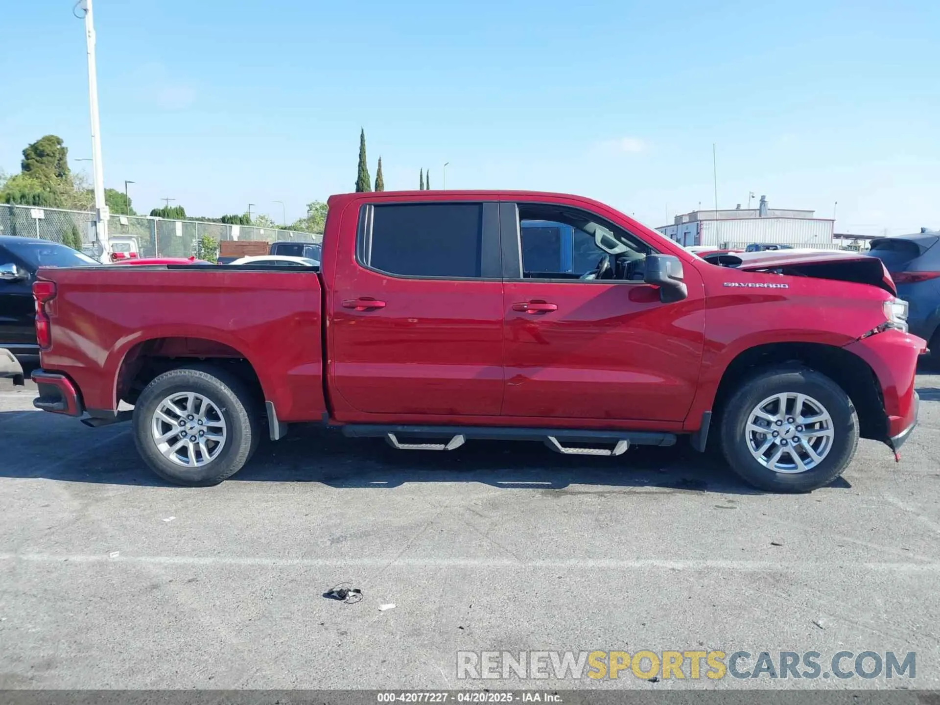 14 Фотография поврежденного автомобиля 3GCPWDED8NG179617 CHEVROLET SILVERADO 1500 LTD 2022