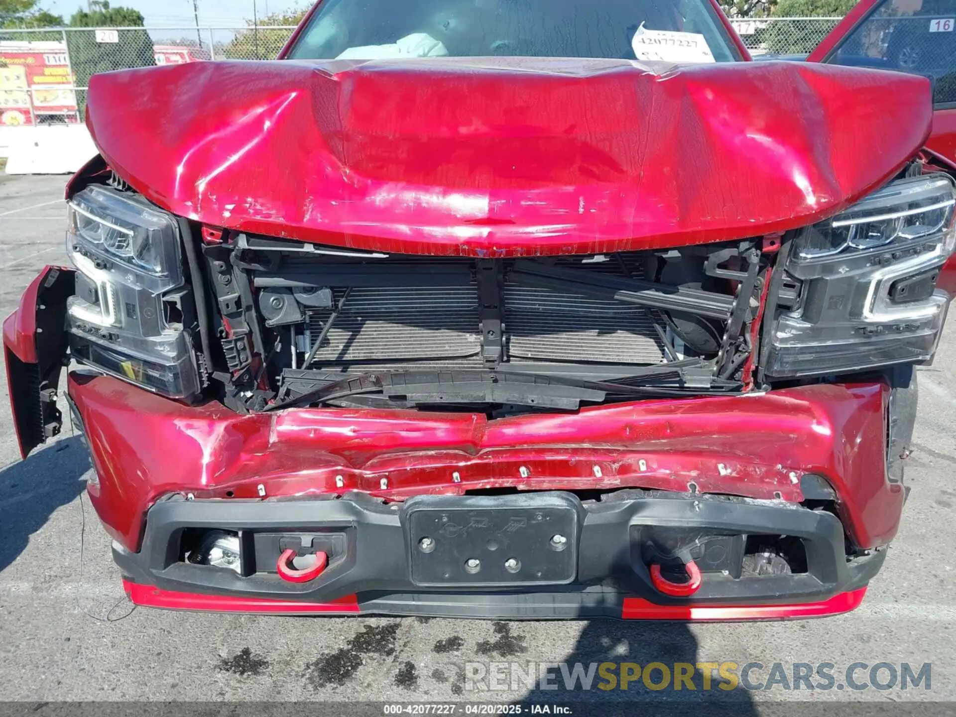 6 Фотография поврежденного автомобиля 3GCPWDED8NG179617 CHEVROLET SILVERADO 1500 LTD 2022