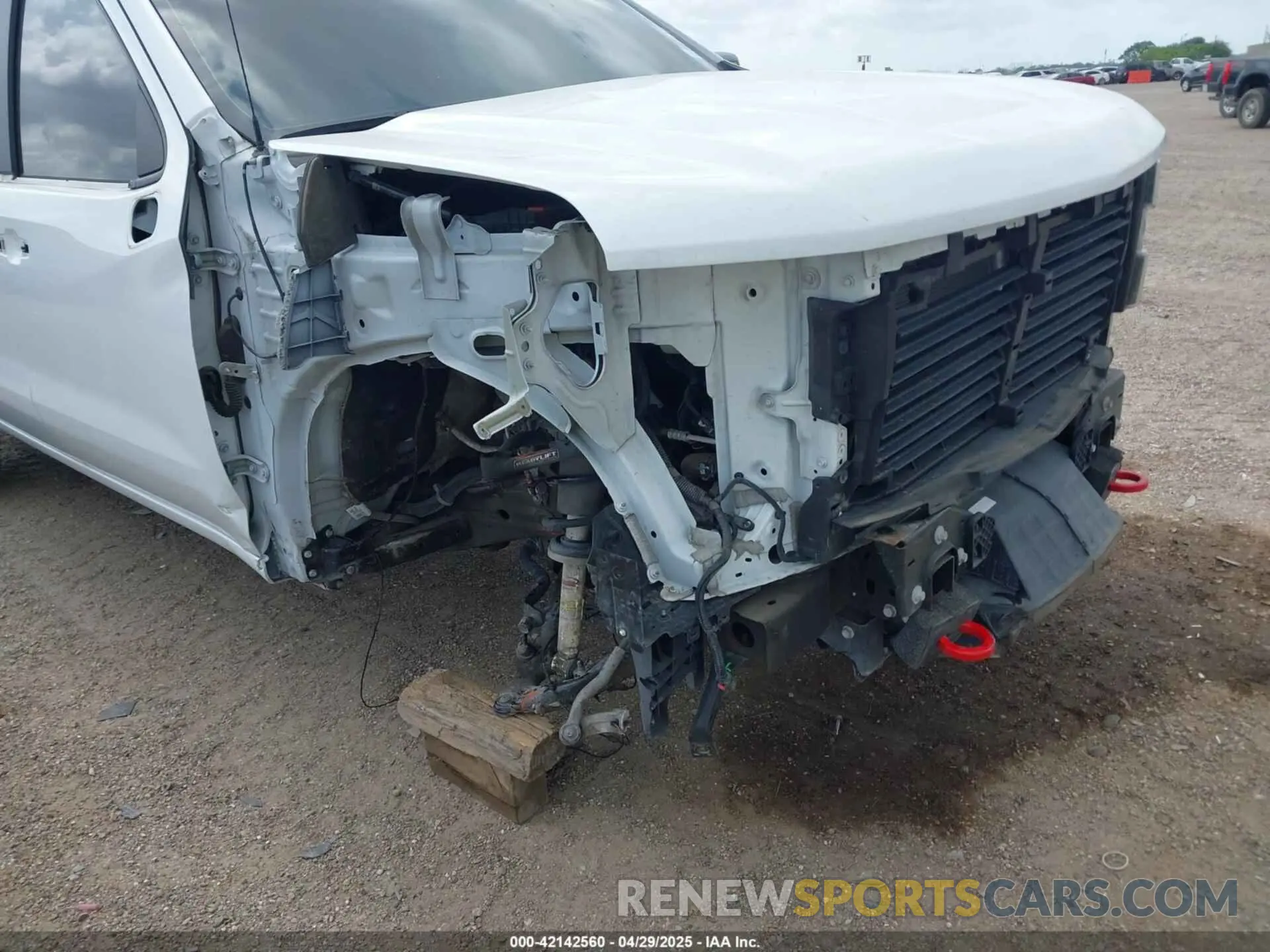 6 Фотография поврежденного автомобиля 3GCPYCEK6NG139927 CHEVROLET SILVERADO 1500 LTD 2022