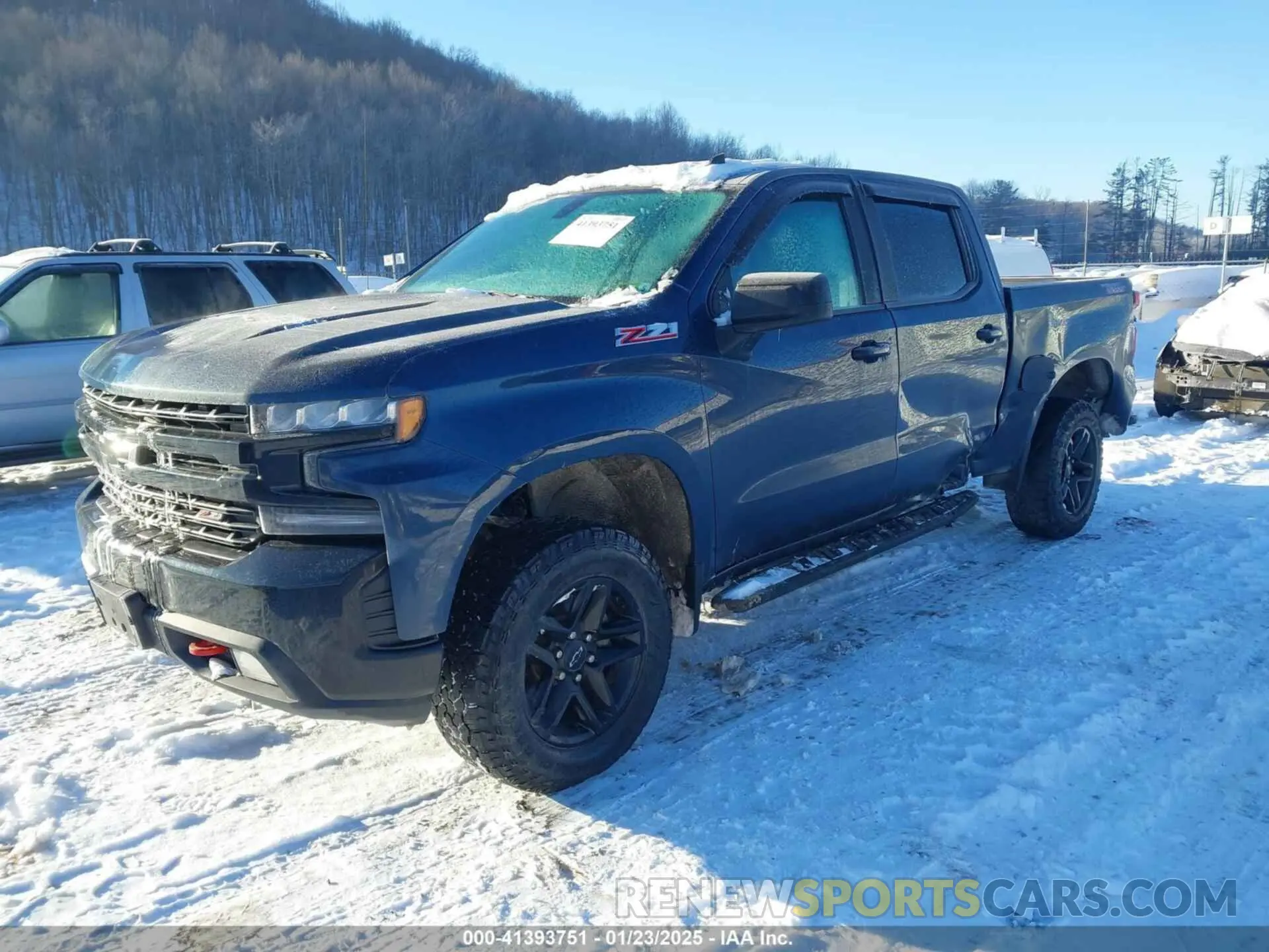 2 Photograph of a damaged car 3GCPYFEL9NG210466 CHEVROLET SILVERADO 1500 LTD 2022