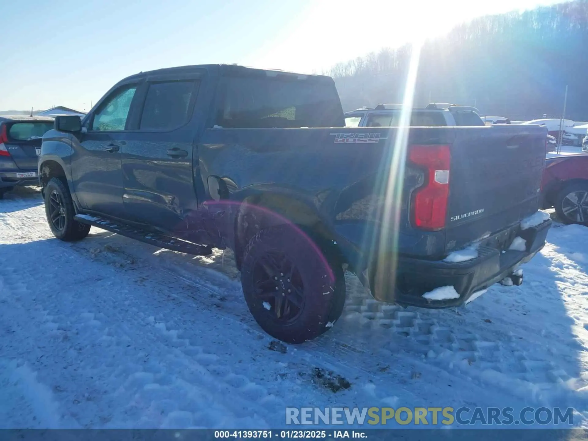3 Photograph of a damaged car 3GCPYFEL9NG210466 CHEVROLET SILVERADO 1500 LTD 2022