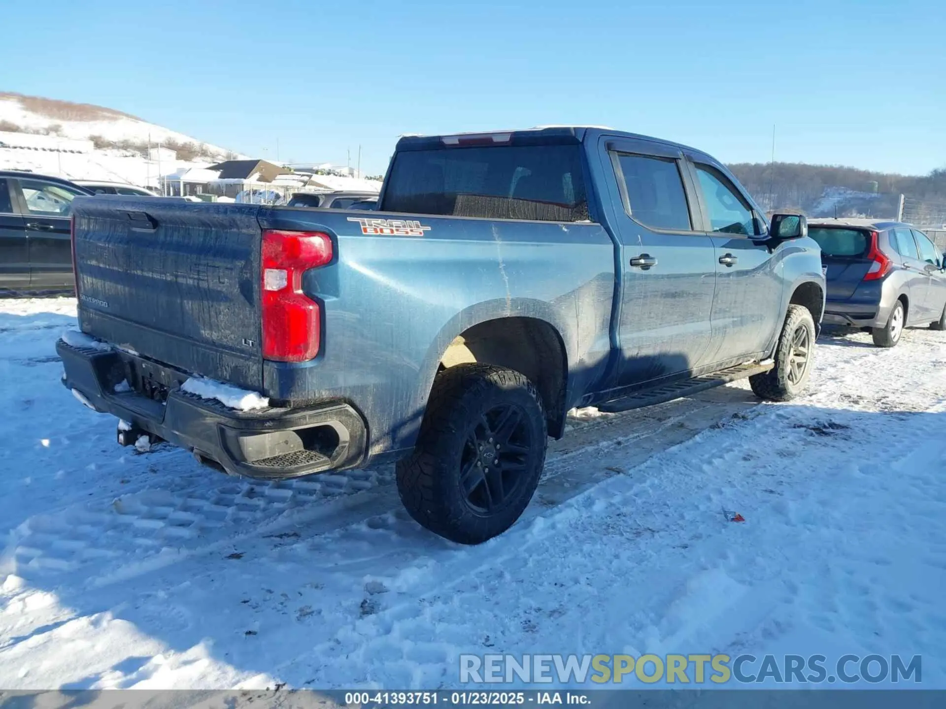 4 Photograph of a damaged car 3GCPYFEL9NG210466 CHEVROLET SILVERADO 1500 LTD 2022