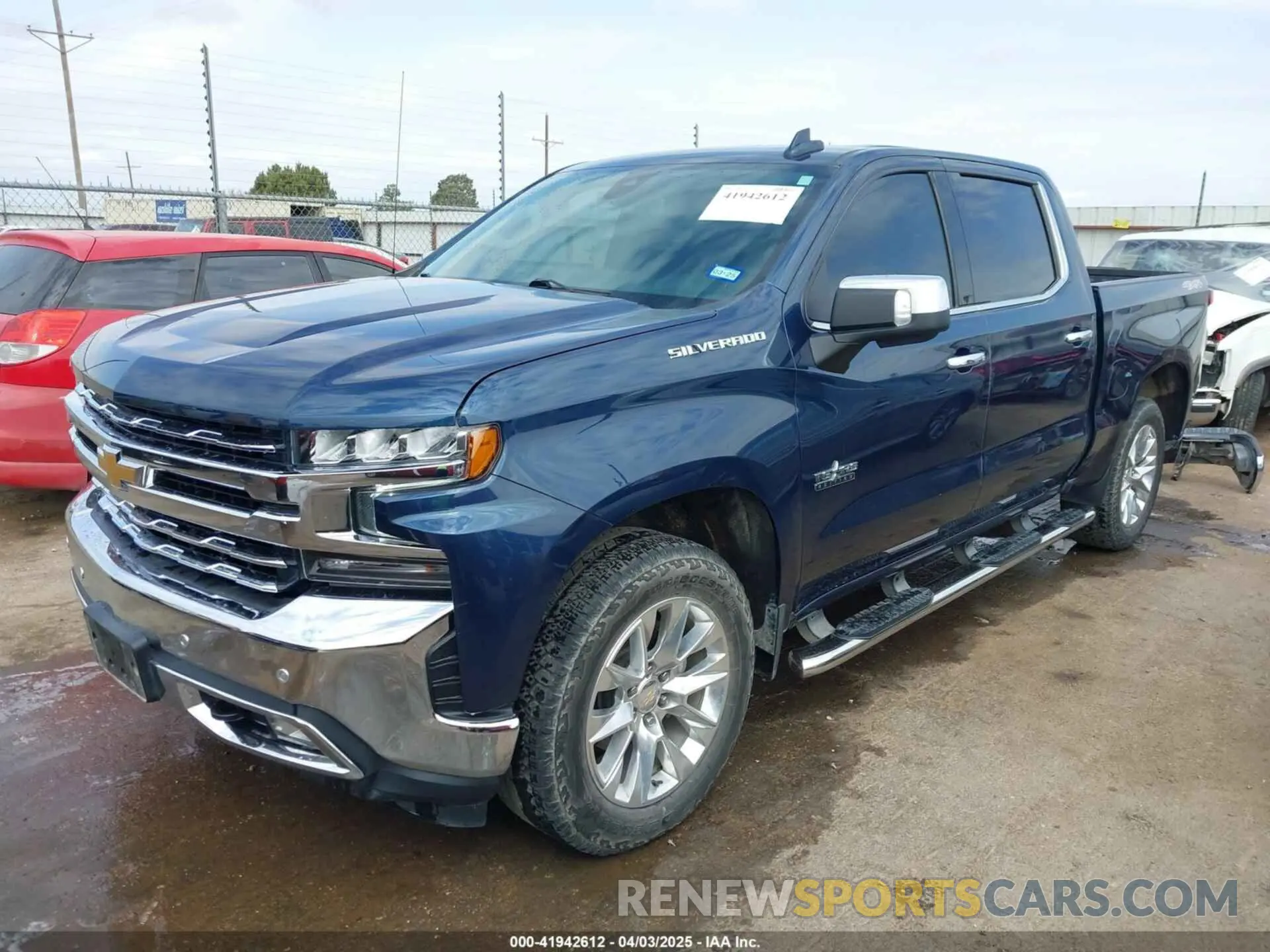 2 Photograph of a damaged car 3GCUYGED3NG206561 CHEVROLET SILVERADO 1500 LTD 2022