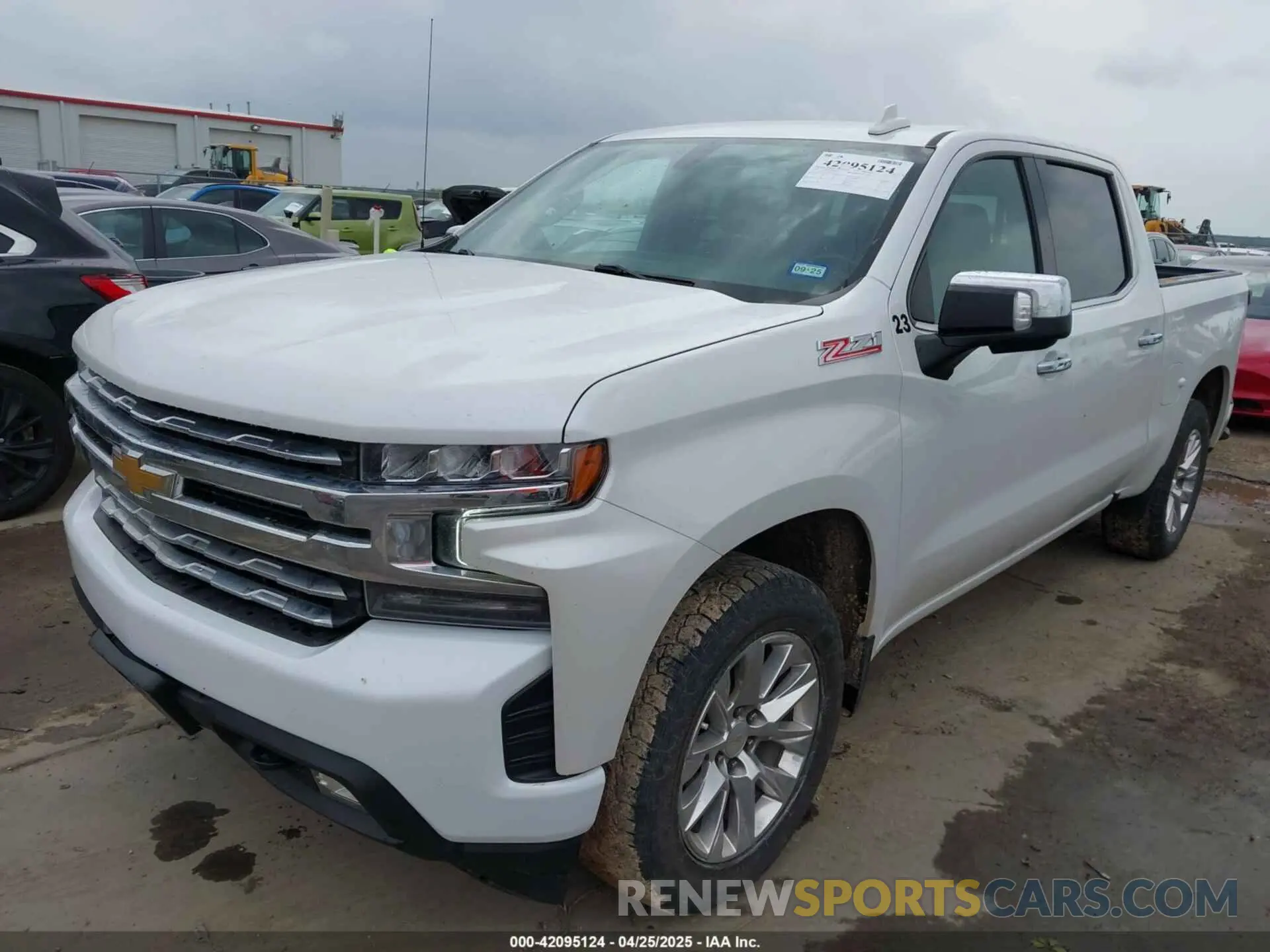 2 Фотография поврежденного автомобиля 3GCUYGED4NG131305 CHEVROLET SILVERADO 1500 LTD 2022