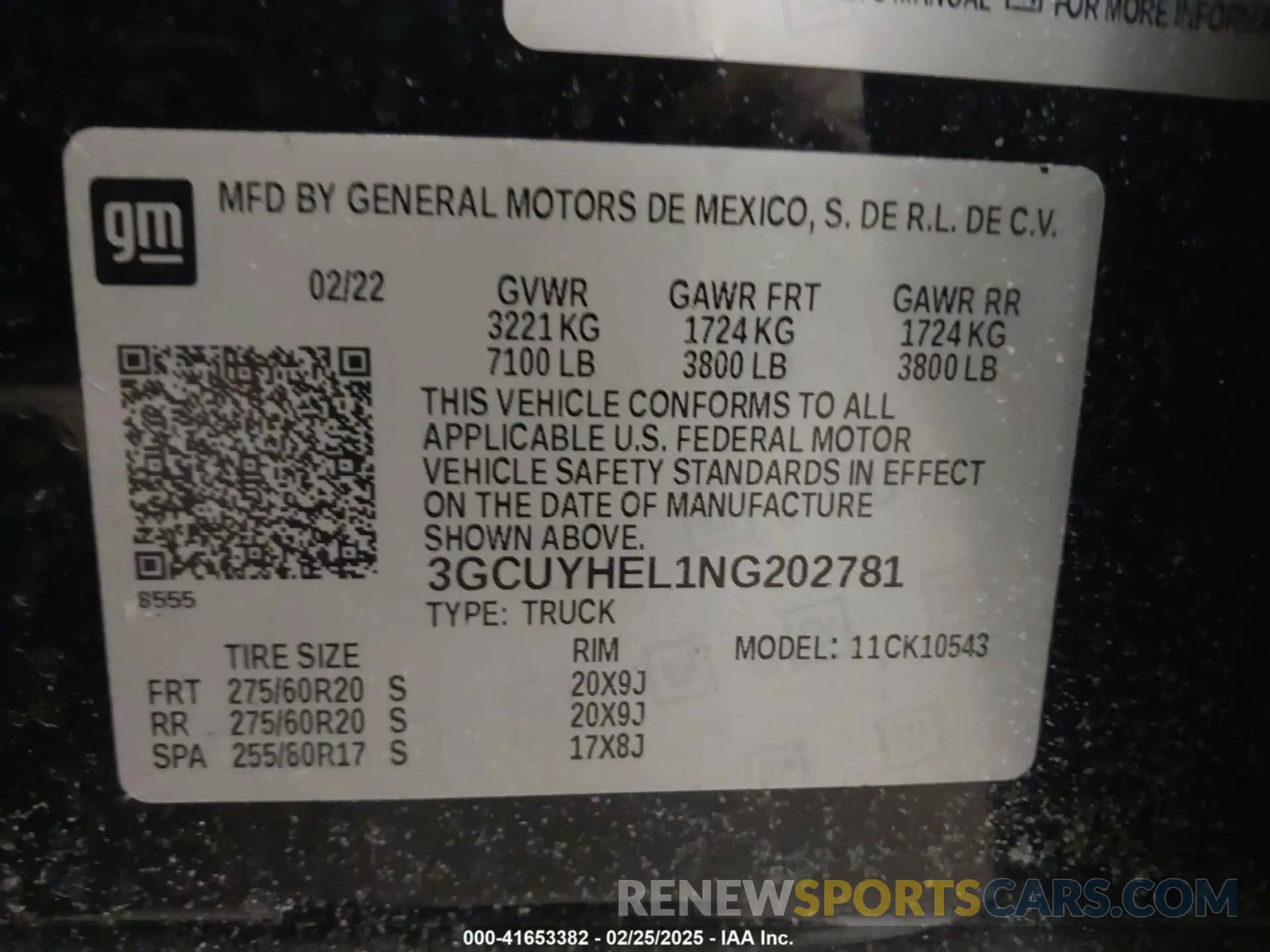 9 Фотография поврежденного автомобиля 3GCUYHEL1NG202781 CHEVROLET SILVERADO 1500 LTD 2022