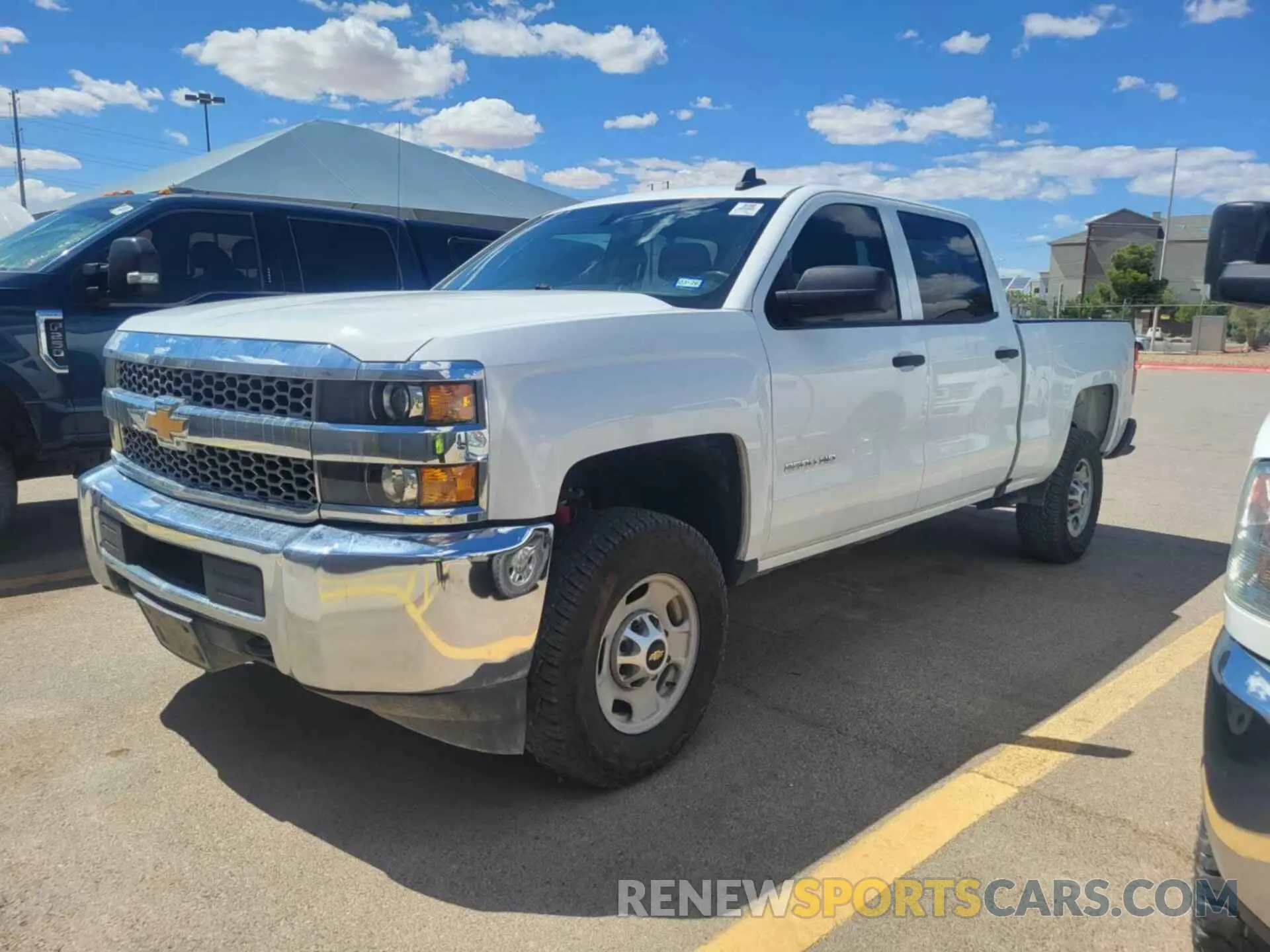 6 Photograph of a damaged car 1GC1KREG2KF218711 CHEVROLET SILVERADO 2019