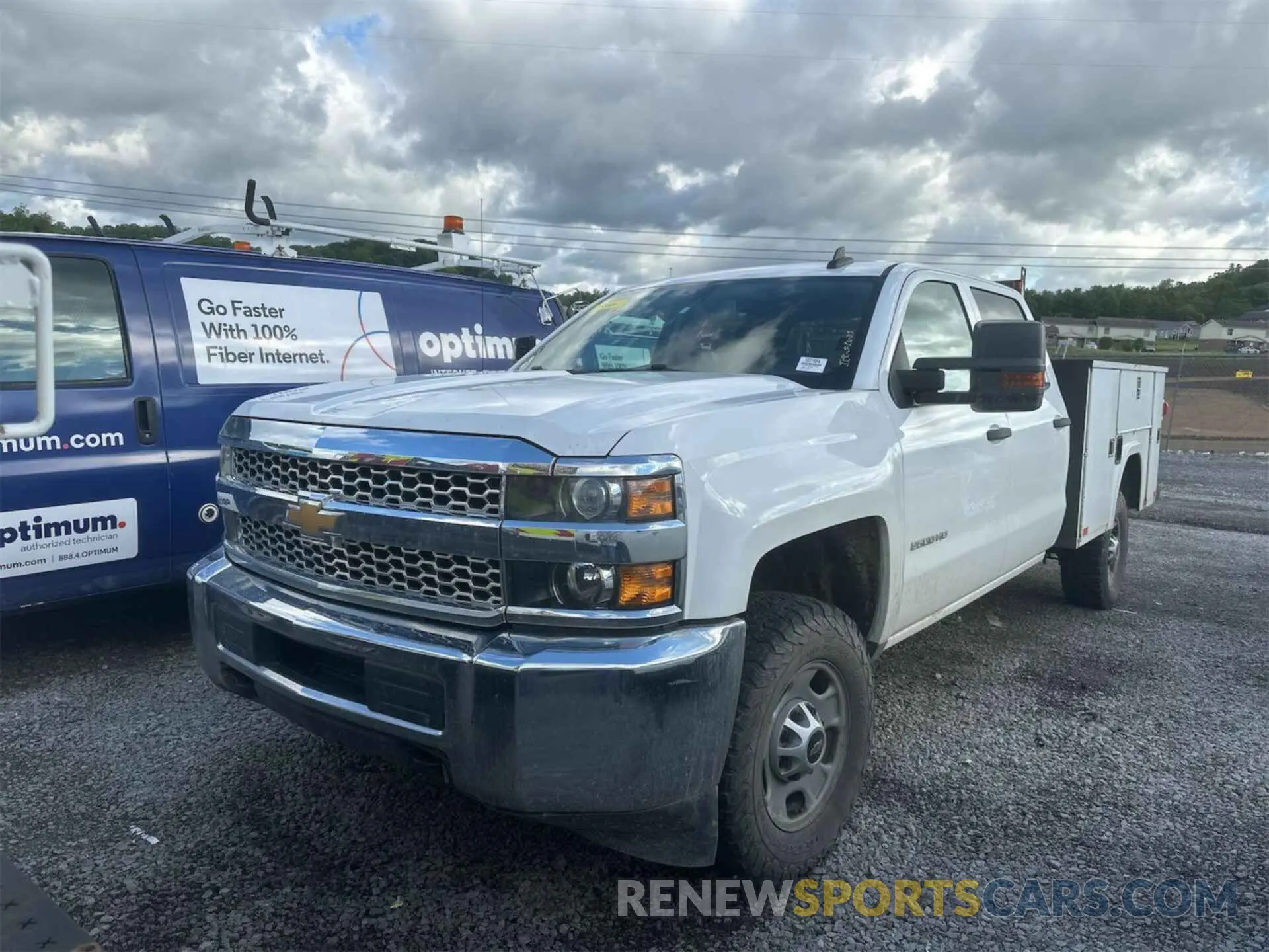 5 Photograph of a damaged car 1GC1KREG3KF211668 CHEVROLET SILVERADO 2019