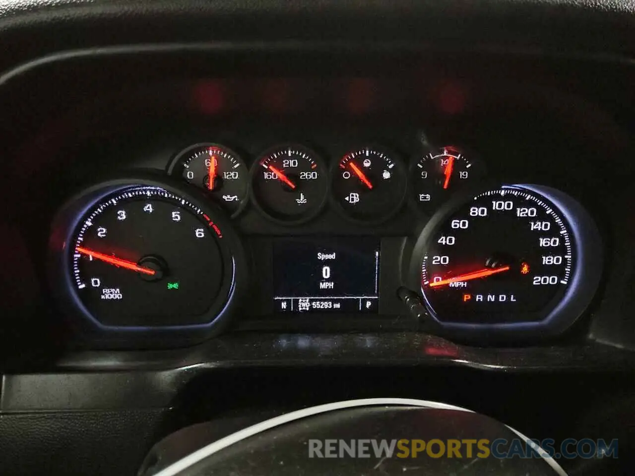 9 Photograph of a damaged car 1GCPYCEH8KZ388004 CHEVROLET SILVERADO 2019