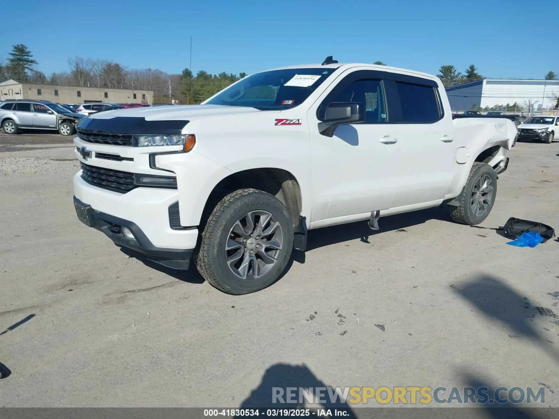 2 Photograph of a damaged car 1GCUYEED9KZ383874 CHEVROLET SILVERADO 2019